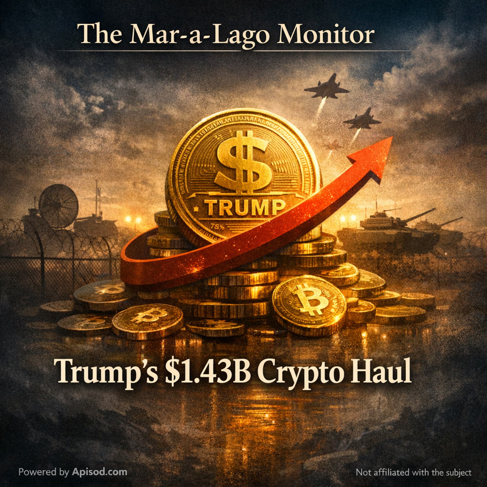 Trump’s $1.43B Crypto Haul episode cover art