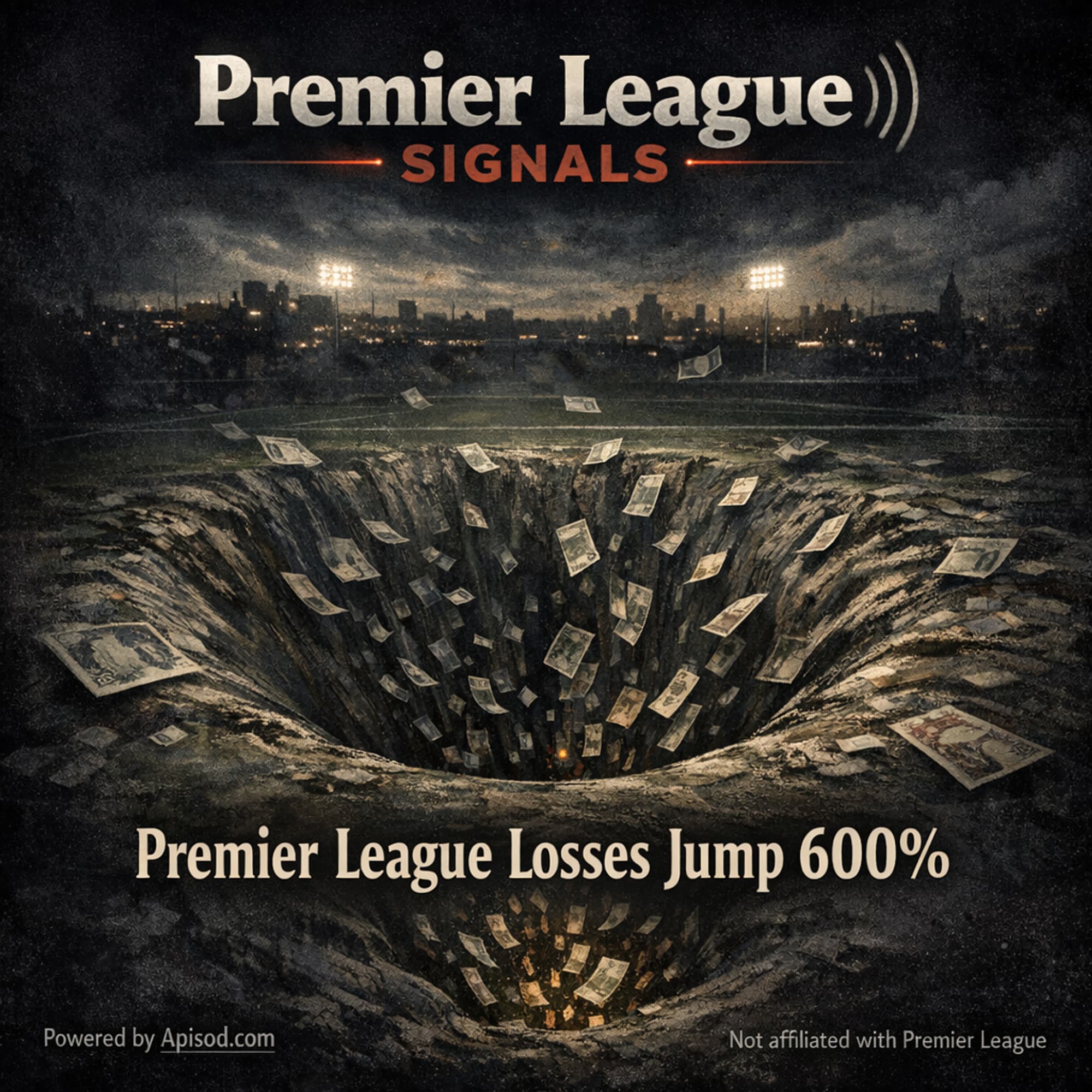 Premier League Losses Jump 600% episode cover art