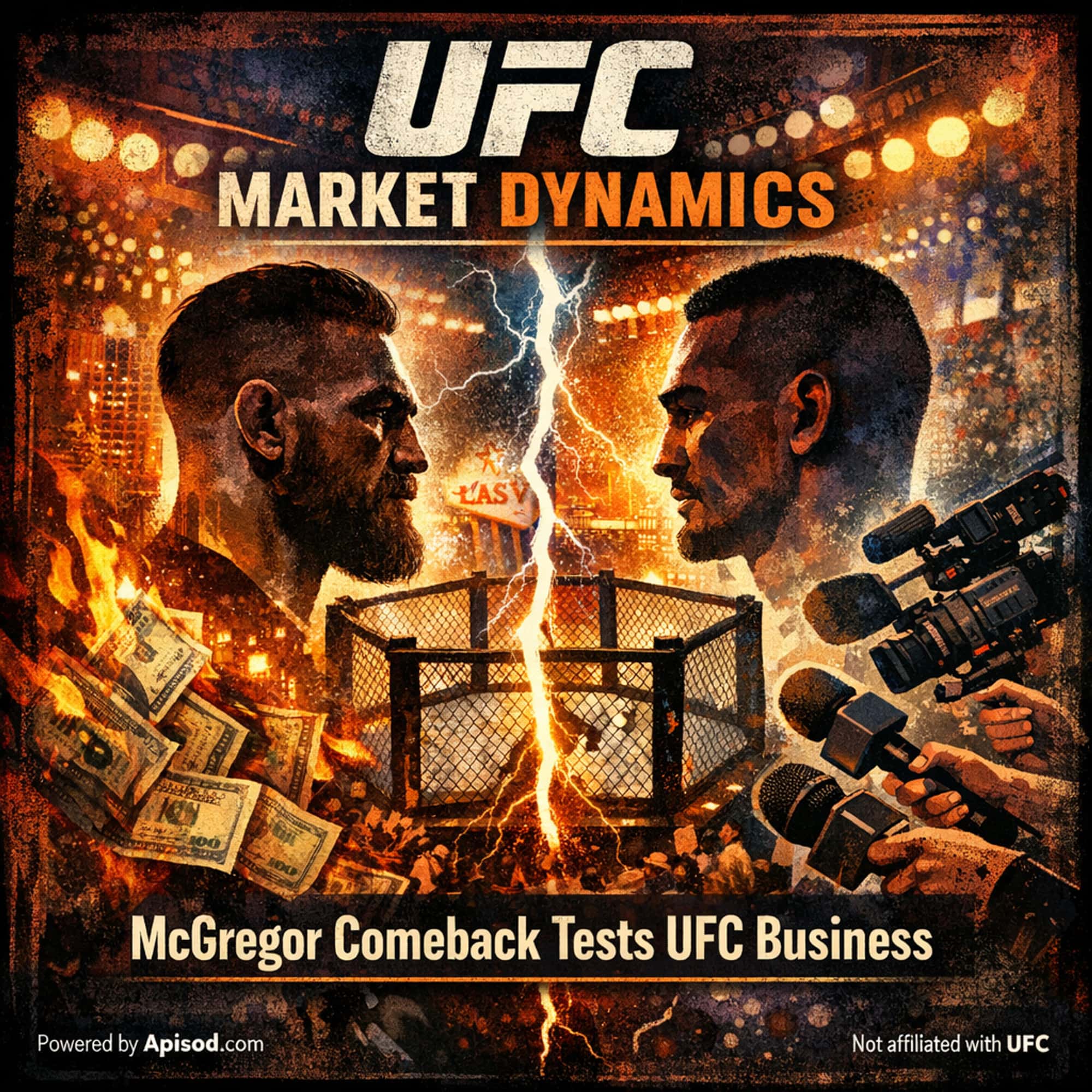 McGregor Comeback Tests UFC Business episode cover art