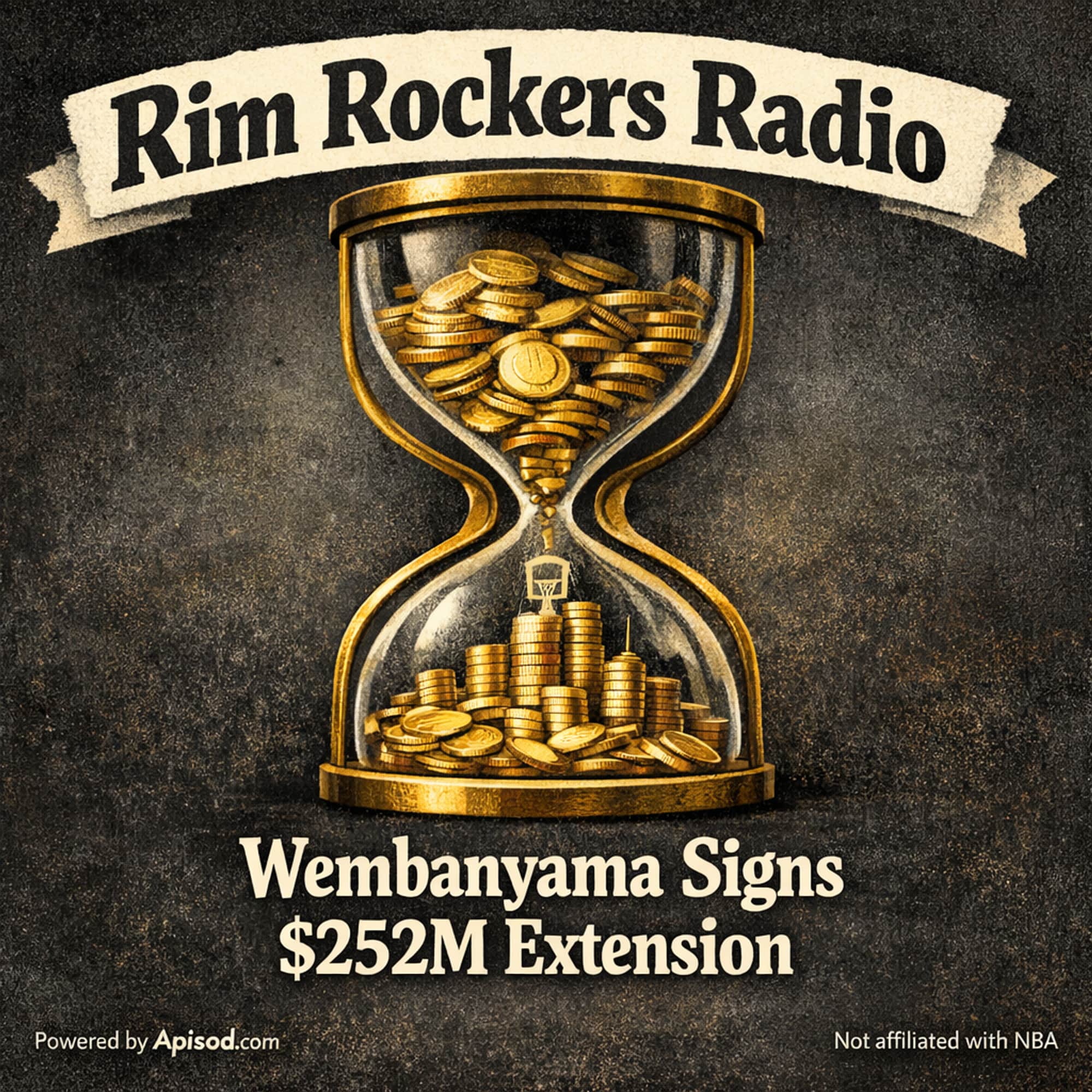 Wembanyama Signs $252M Extension episode cover art