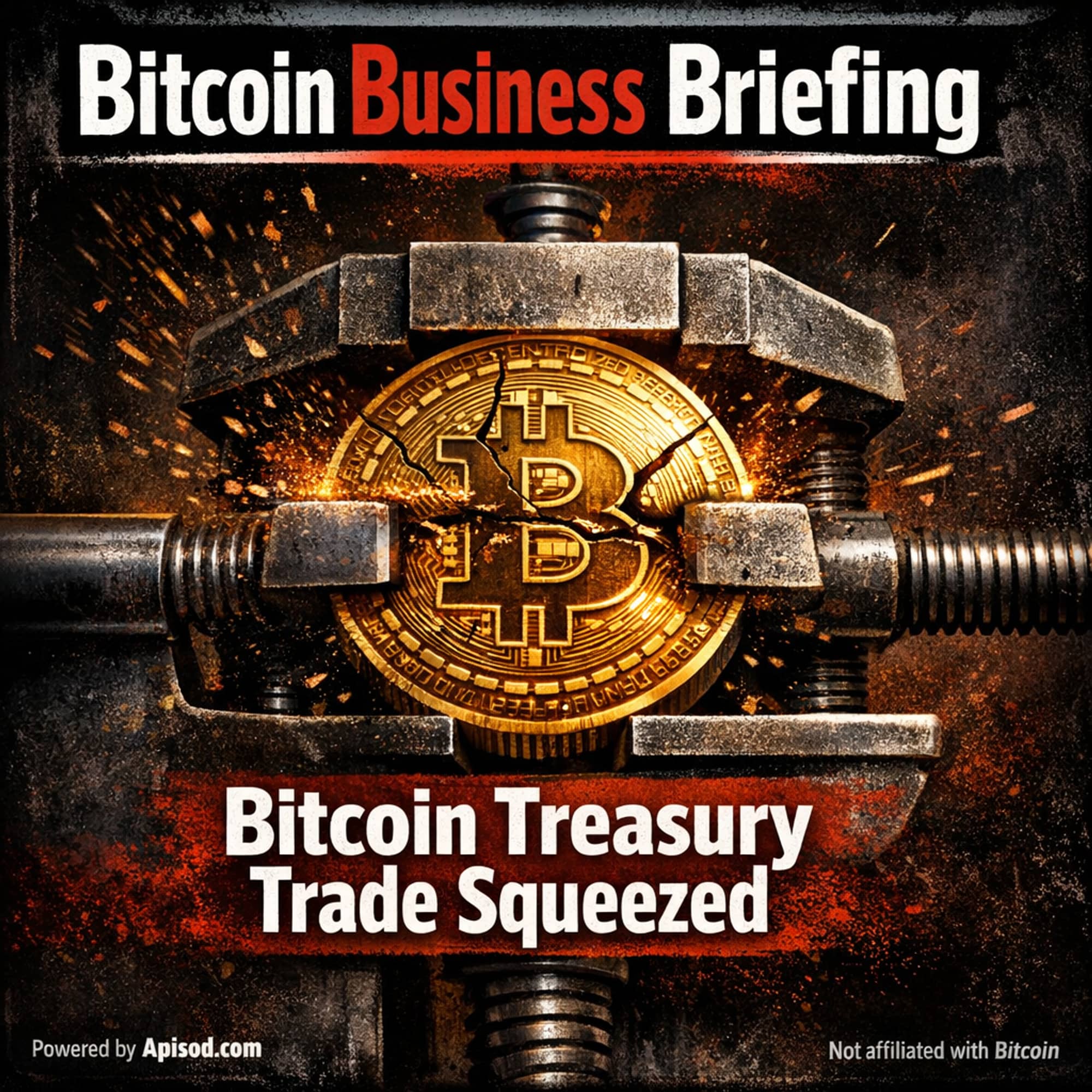 Bitcoin Treasury Trade Squeezed episode cover art
