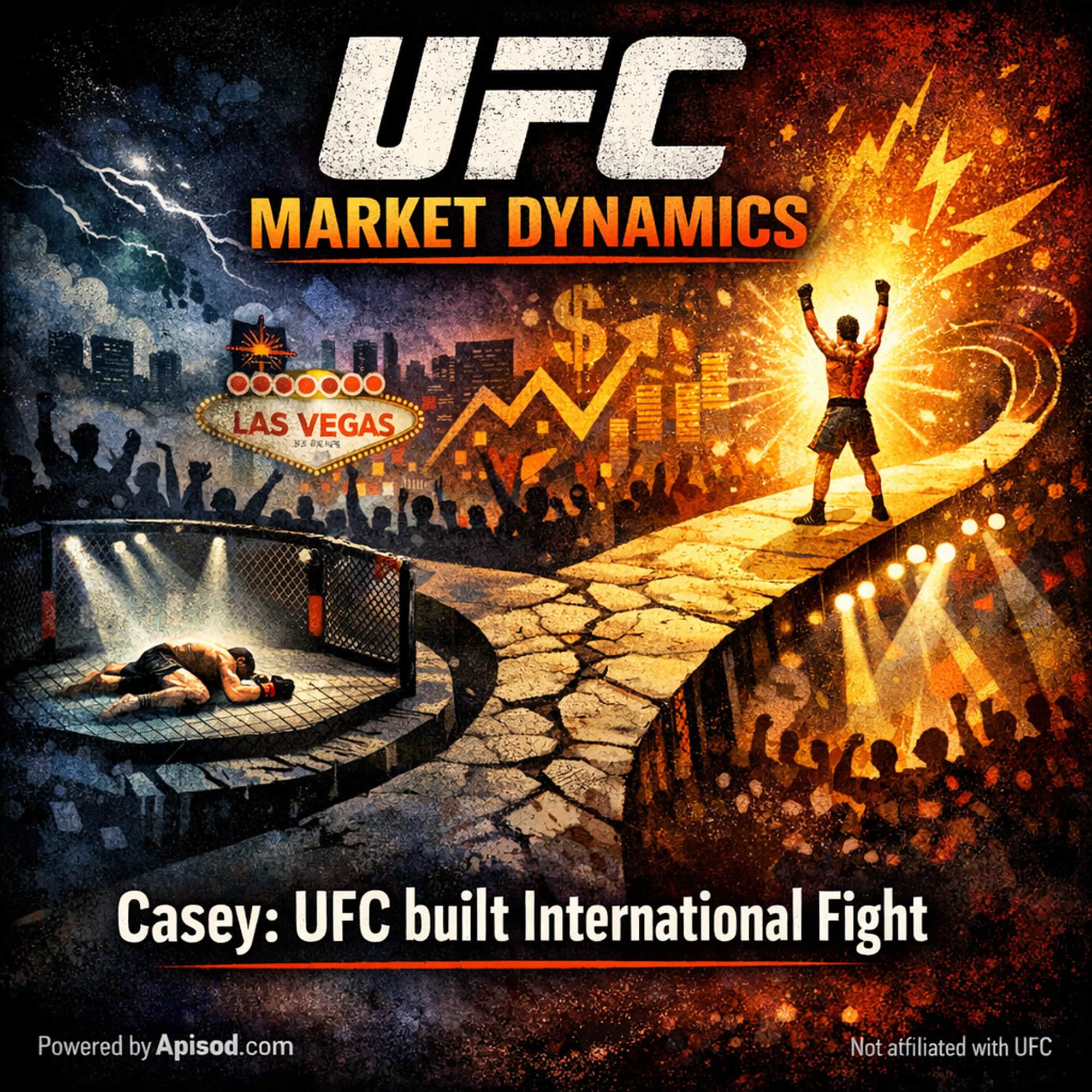 Casey: UFC built International Fight episode cover art