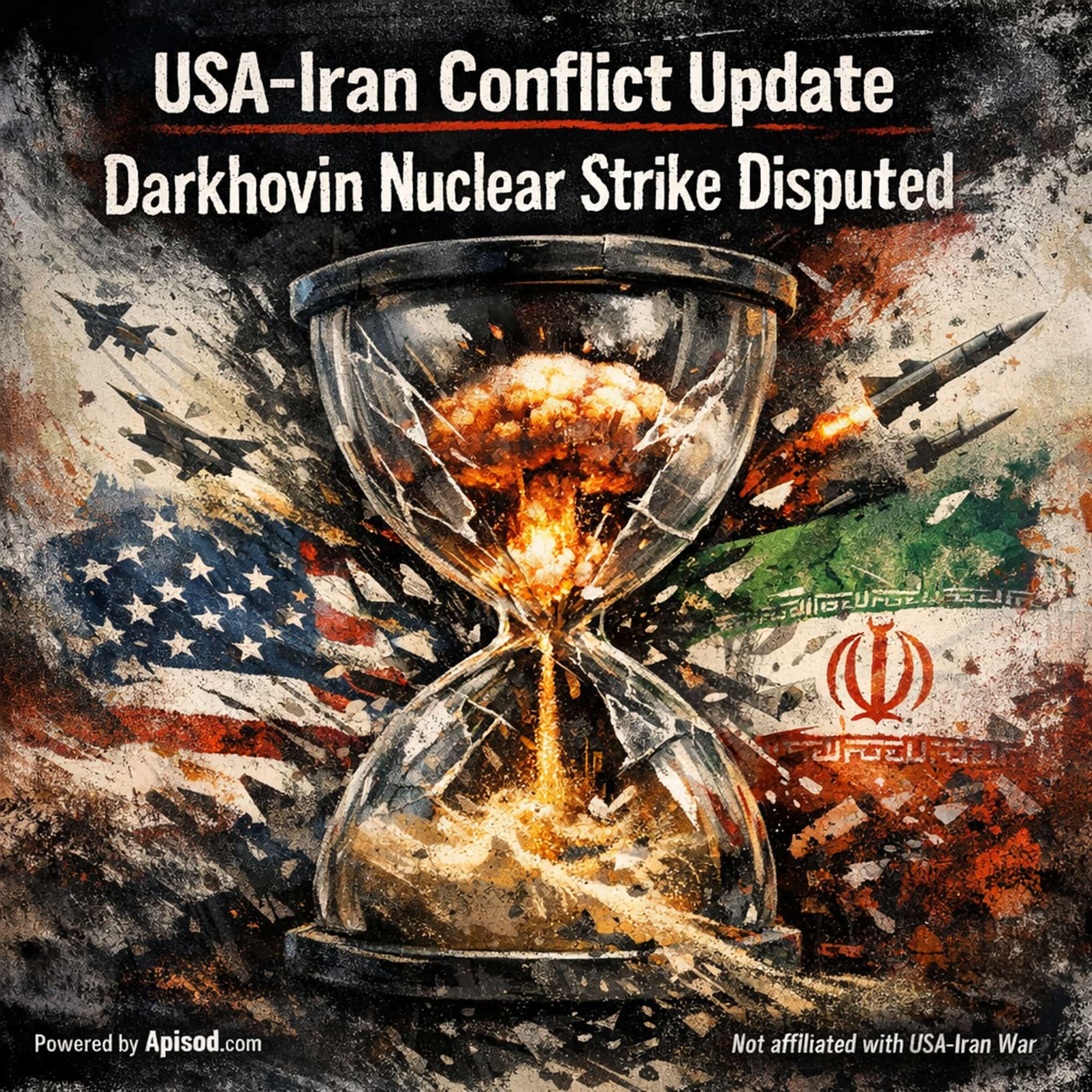 Darkhovin Nuclear Strike Disputed episode cover art