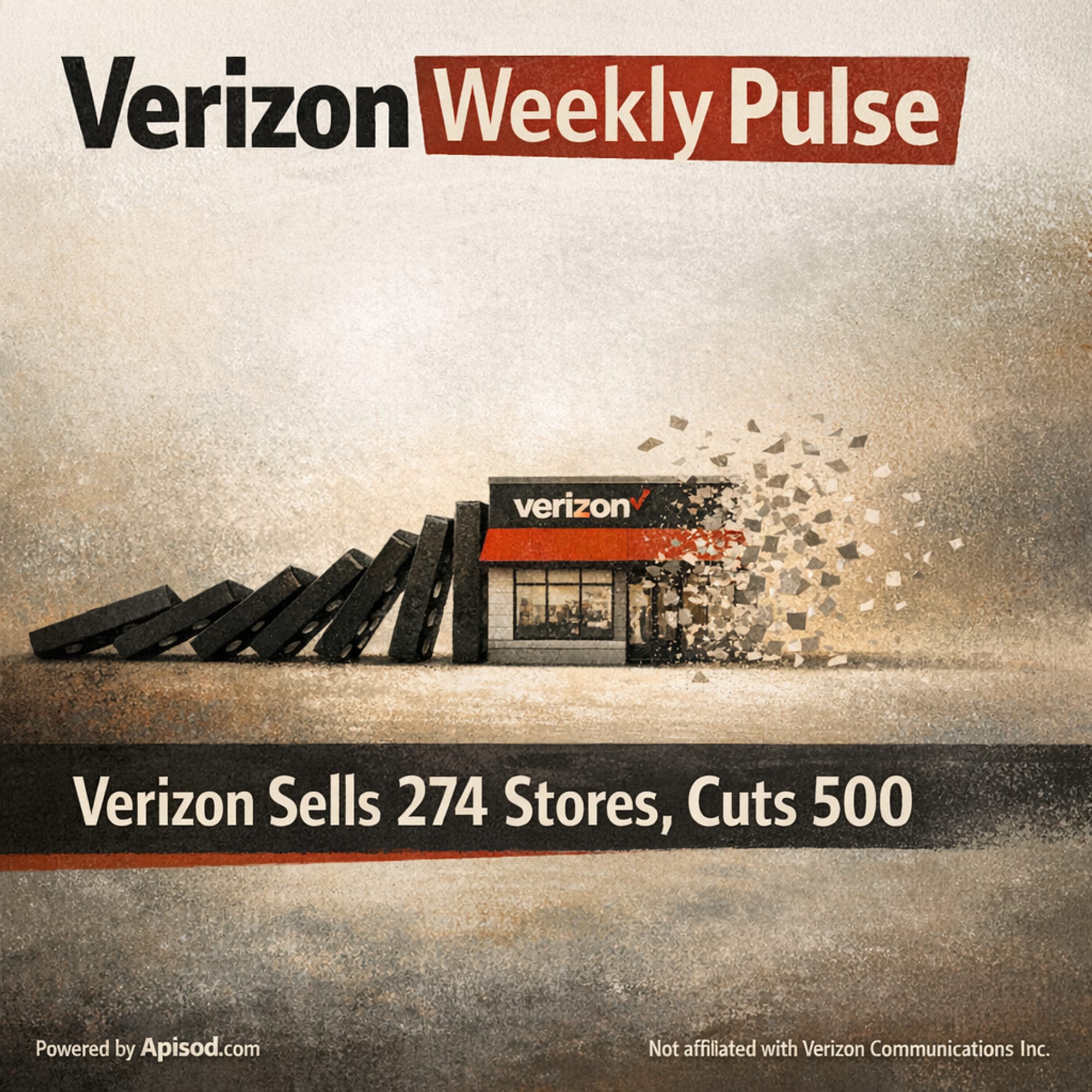 Verizon Sells 274 Stores, Cuts 500 episode cover art