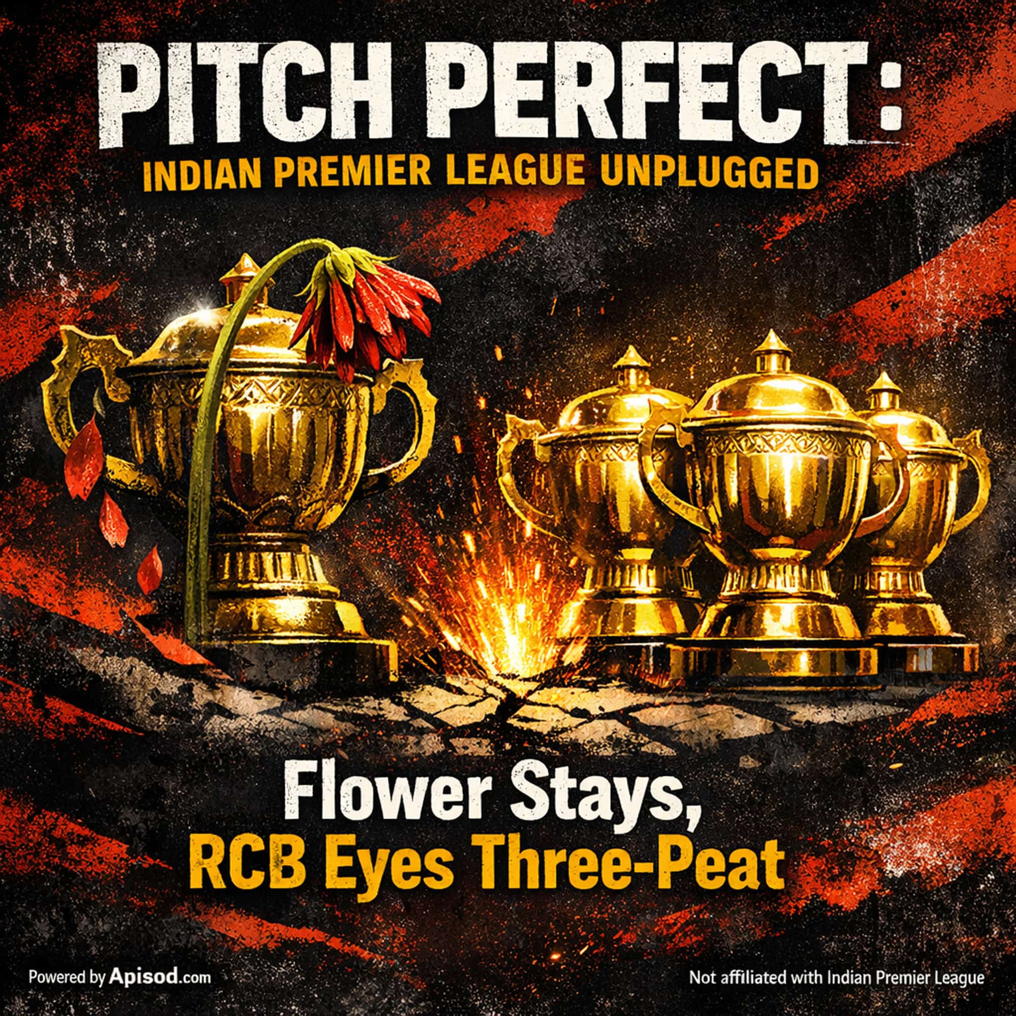Flower Stays, RCB Eyes Three-Peat episode cover art
