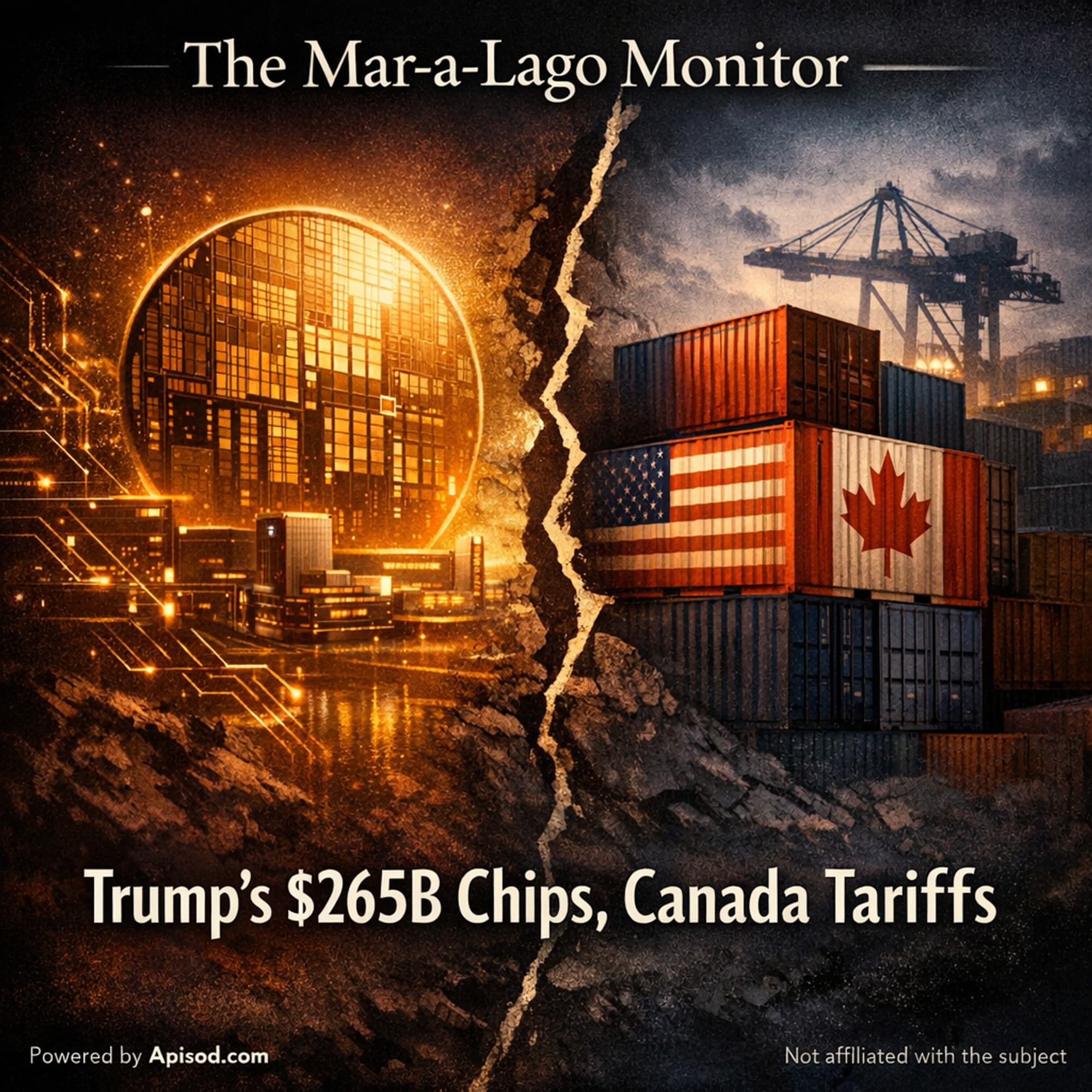 Trump’s $265B Chips, Canada Tariffs episode cover art