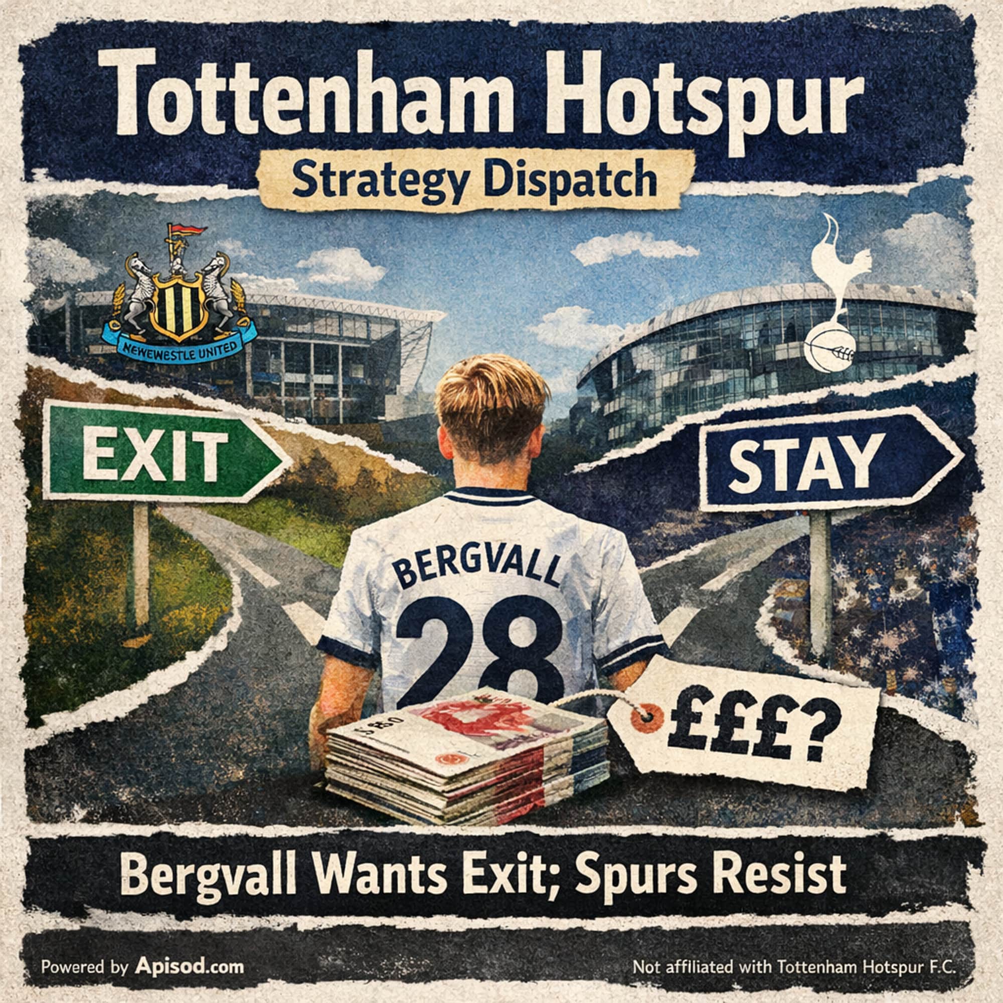 Bergvall Wants Exit; Spurs Resist episode cover art