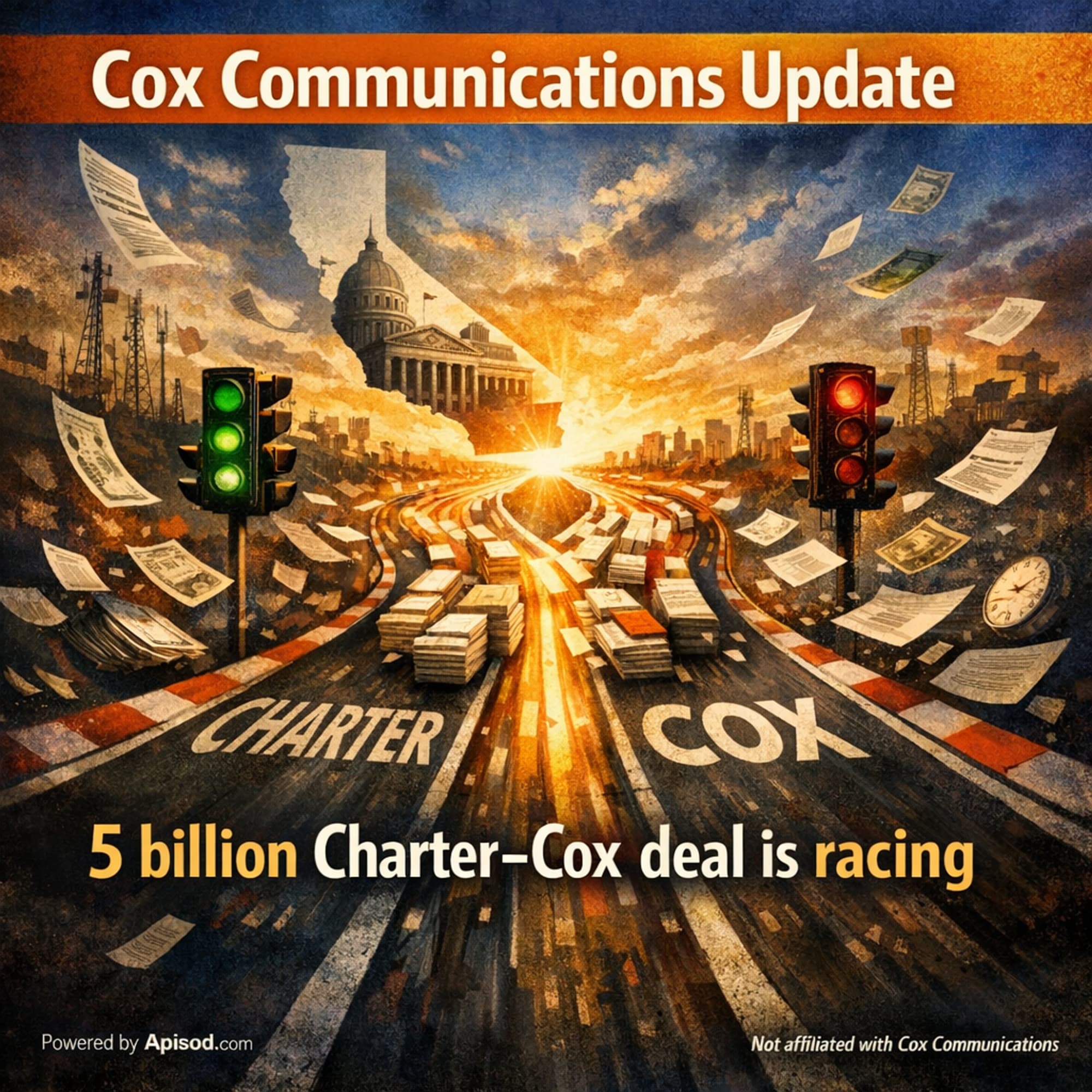 5 billion Charter–Cox deal is racing episode cover art