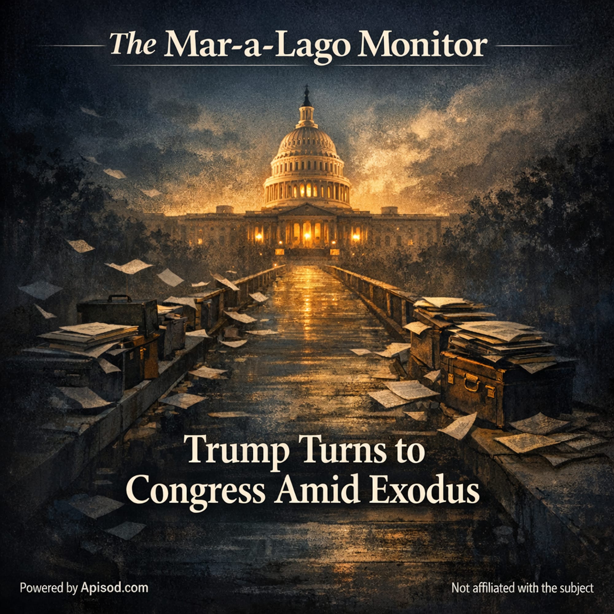Trump Turns to Congress Amid Exodus episode cover art