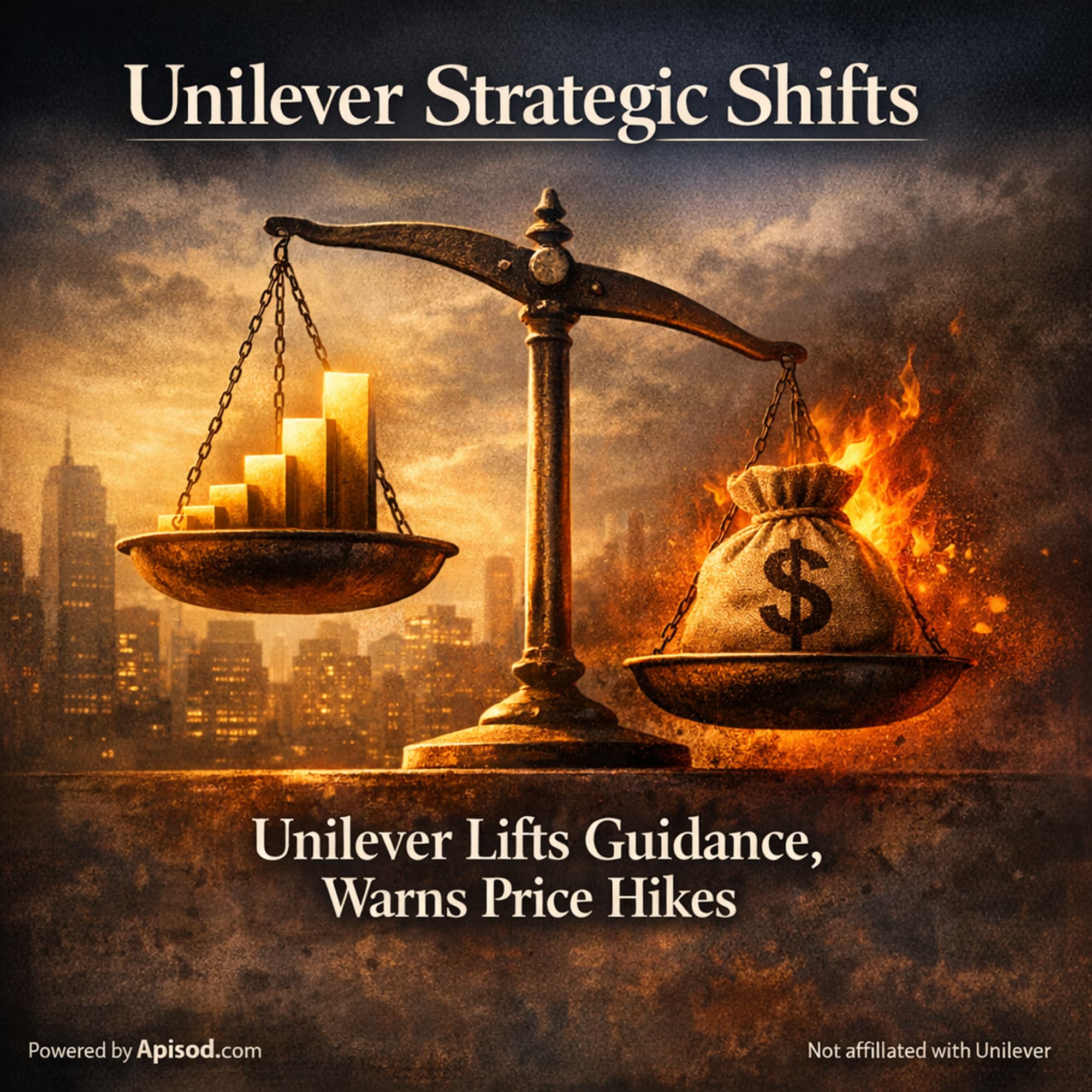 Unilever Lifts Guidance, Warns Price Hikes episode cover art