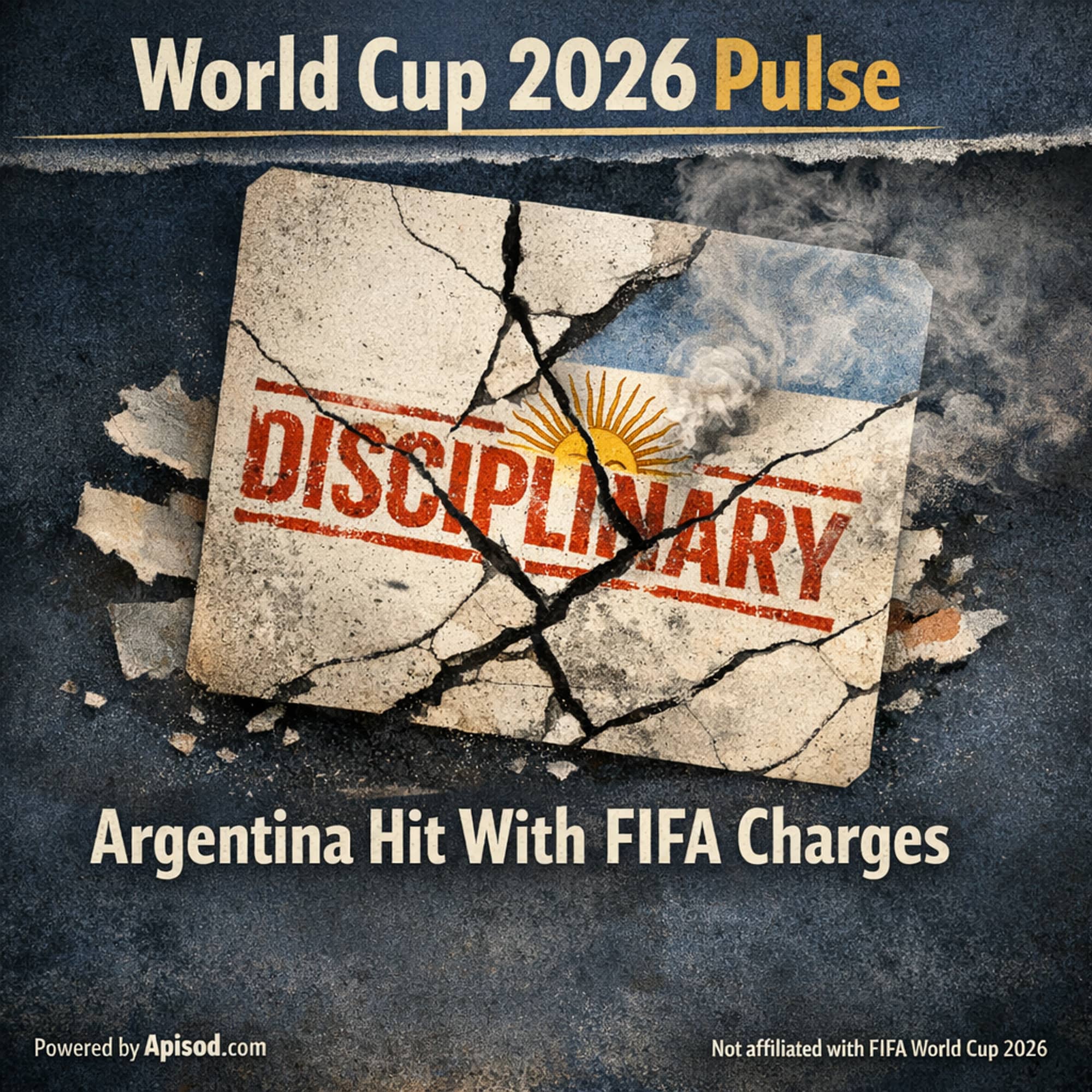 Argentina Hit With FIFA Charges episode cover art