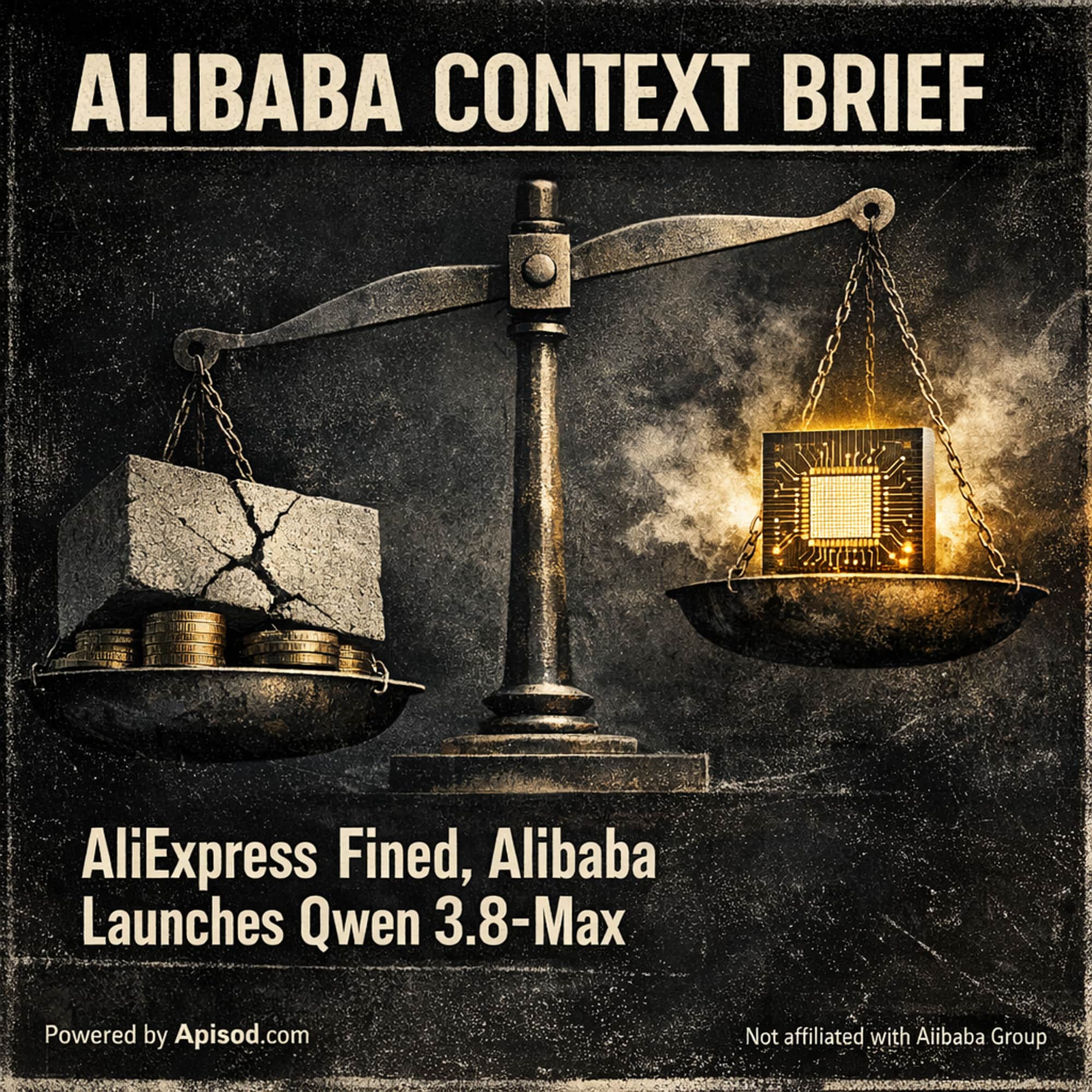 AliExpress Fined, Alibaba Launches Qwen 3.8-Max episode cover art