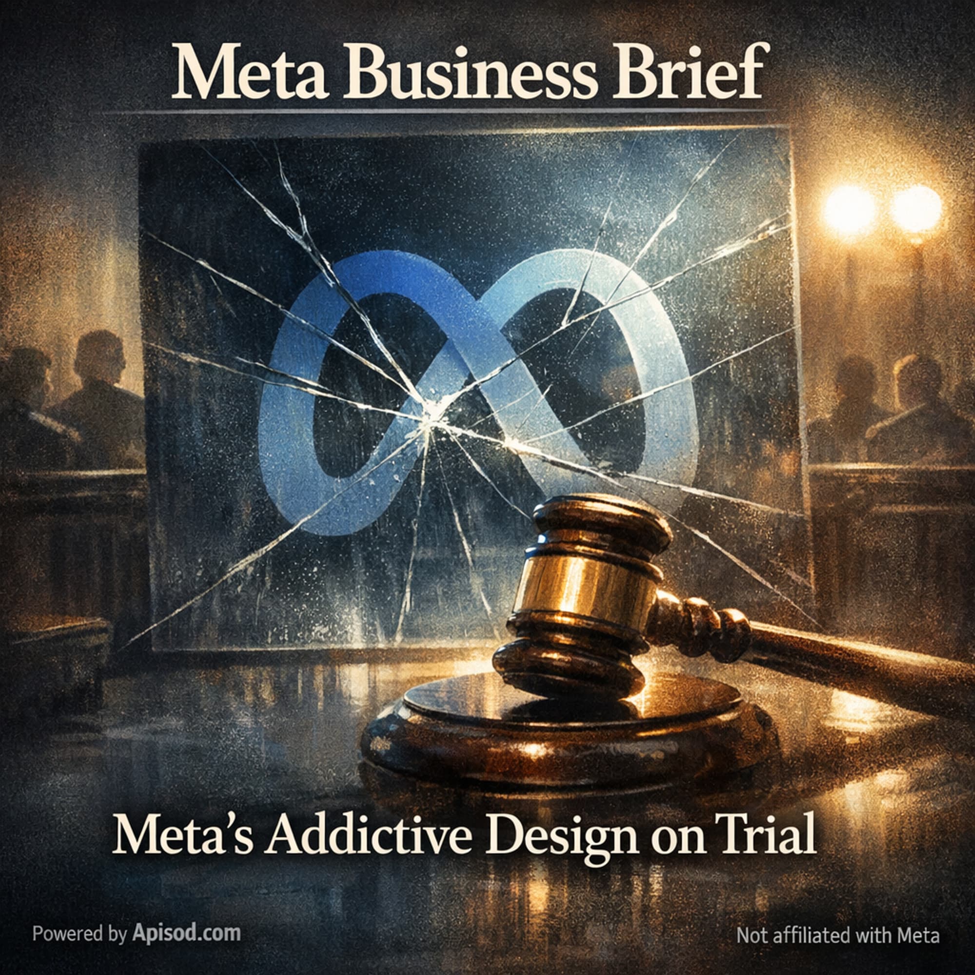 Meta's Addictive Design on Trial episode cover art