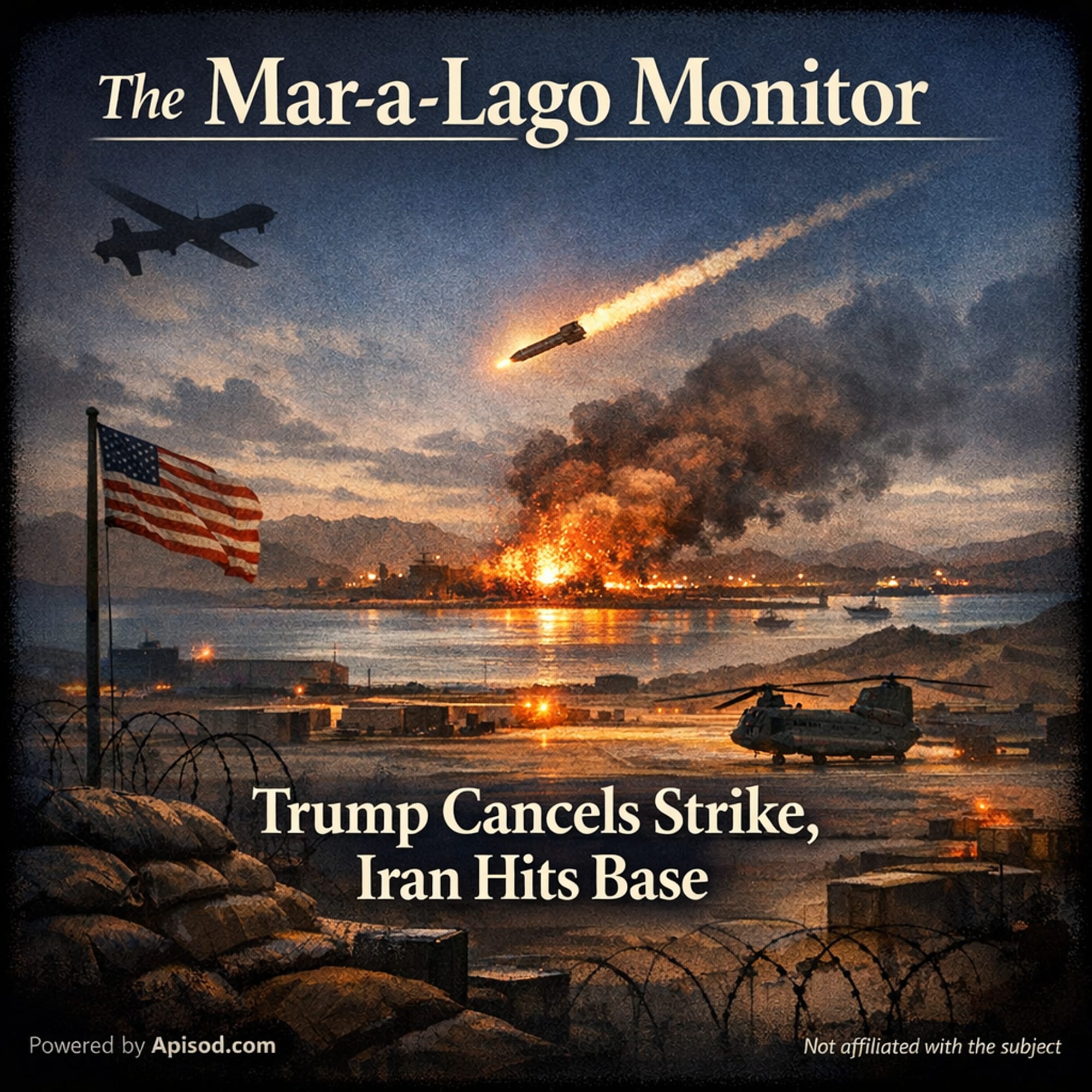 Trump Cancels Strike, Iran Hits Base episode cover art