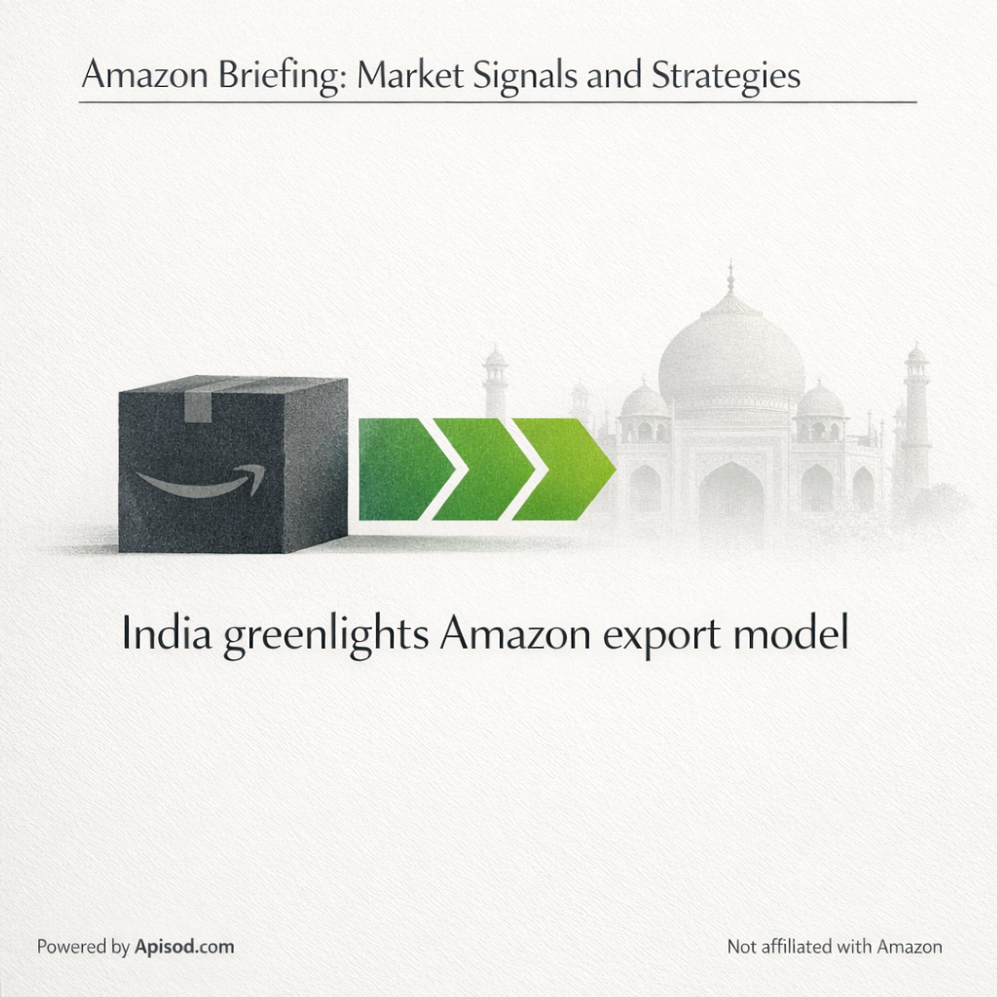 India greenlights Amazon export model episode cover art
