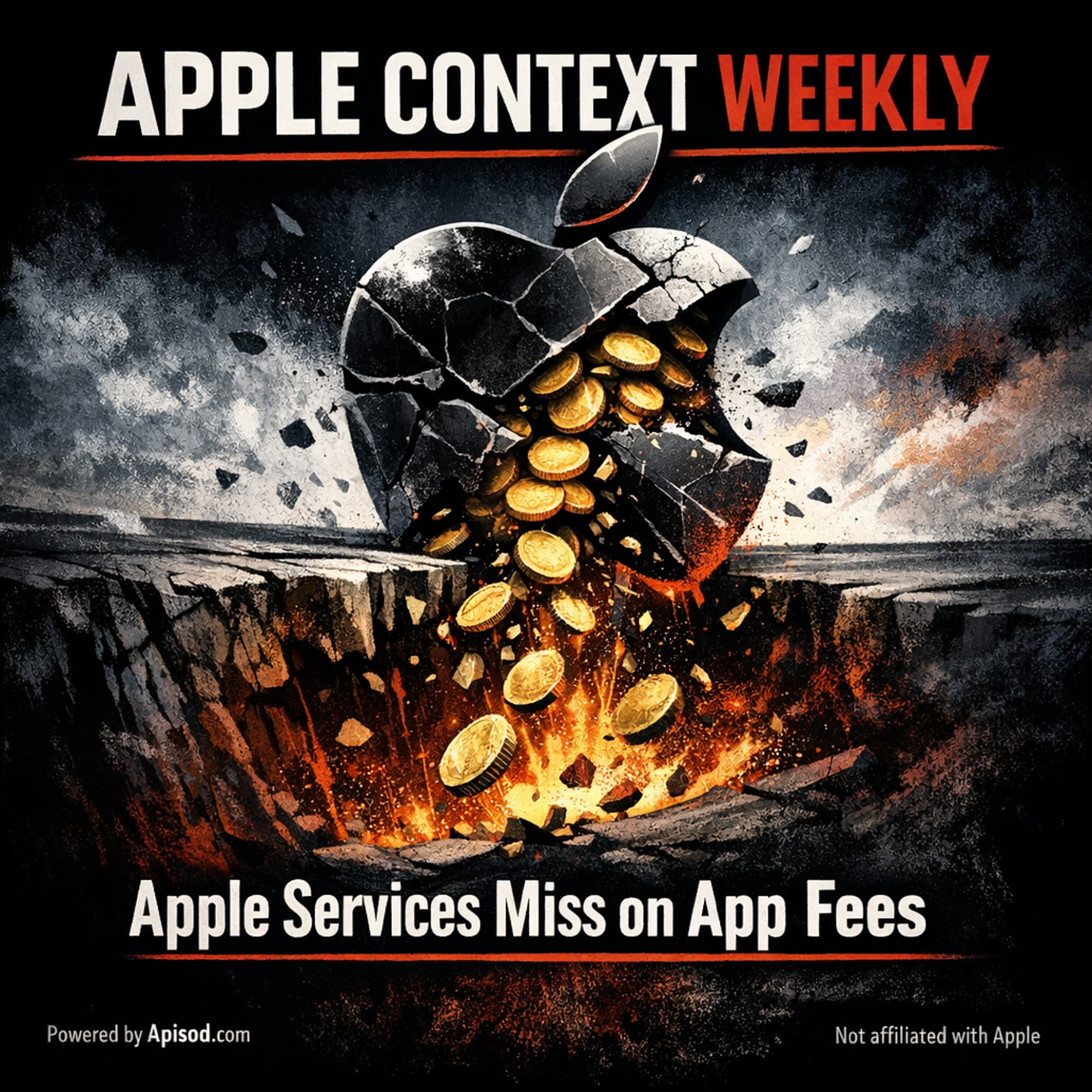 Apple Services Miss on App Fees episode cover art