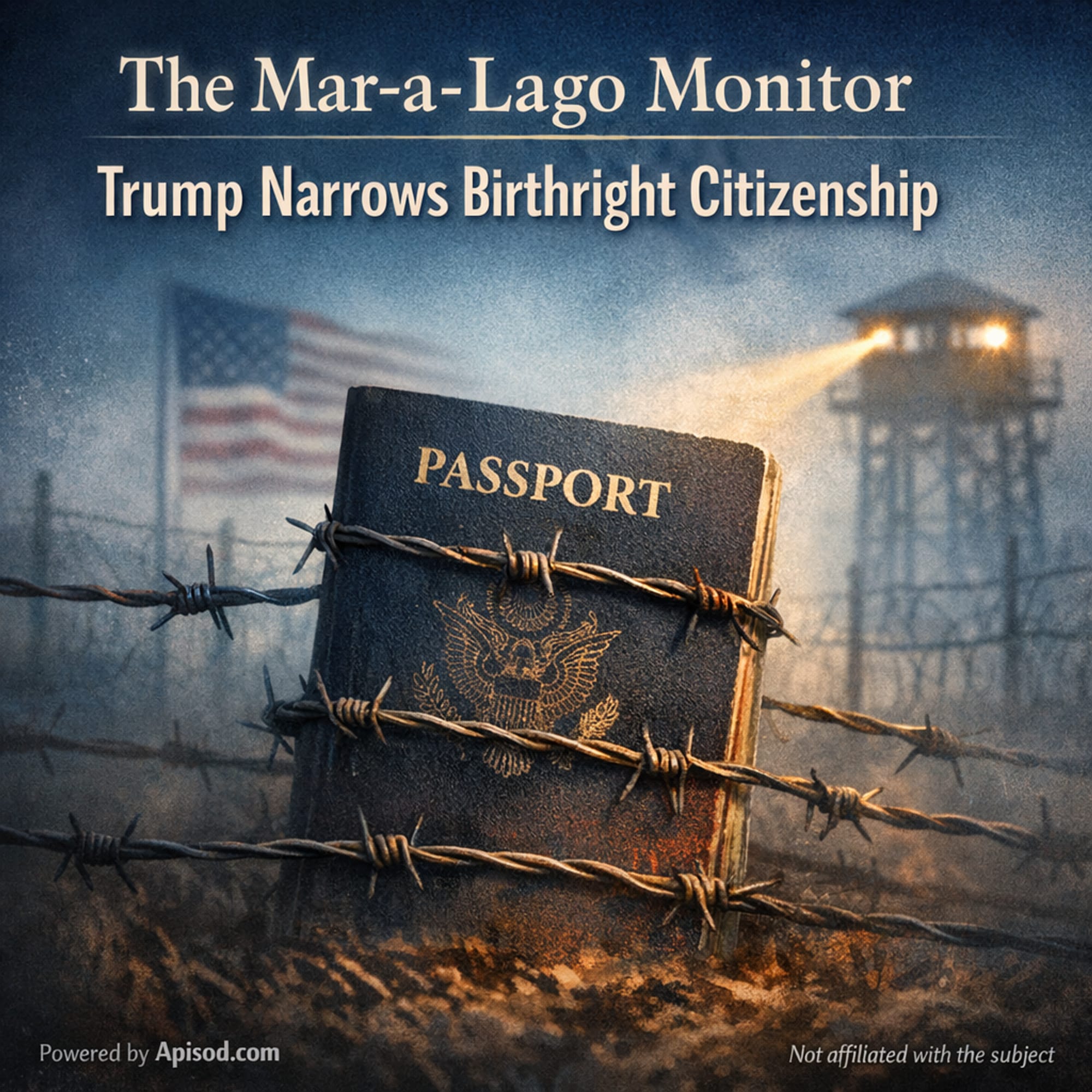 Trump Narrows Birthright Citizenship episode cover art