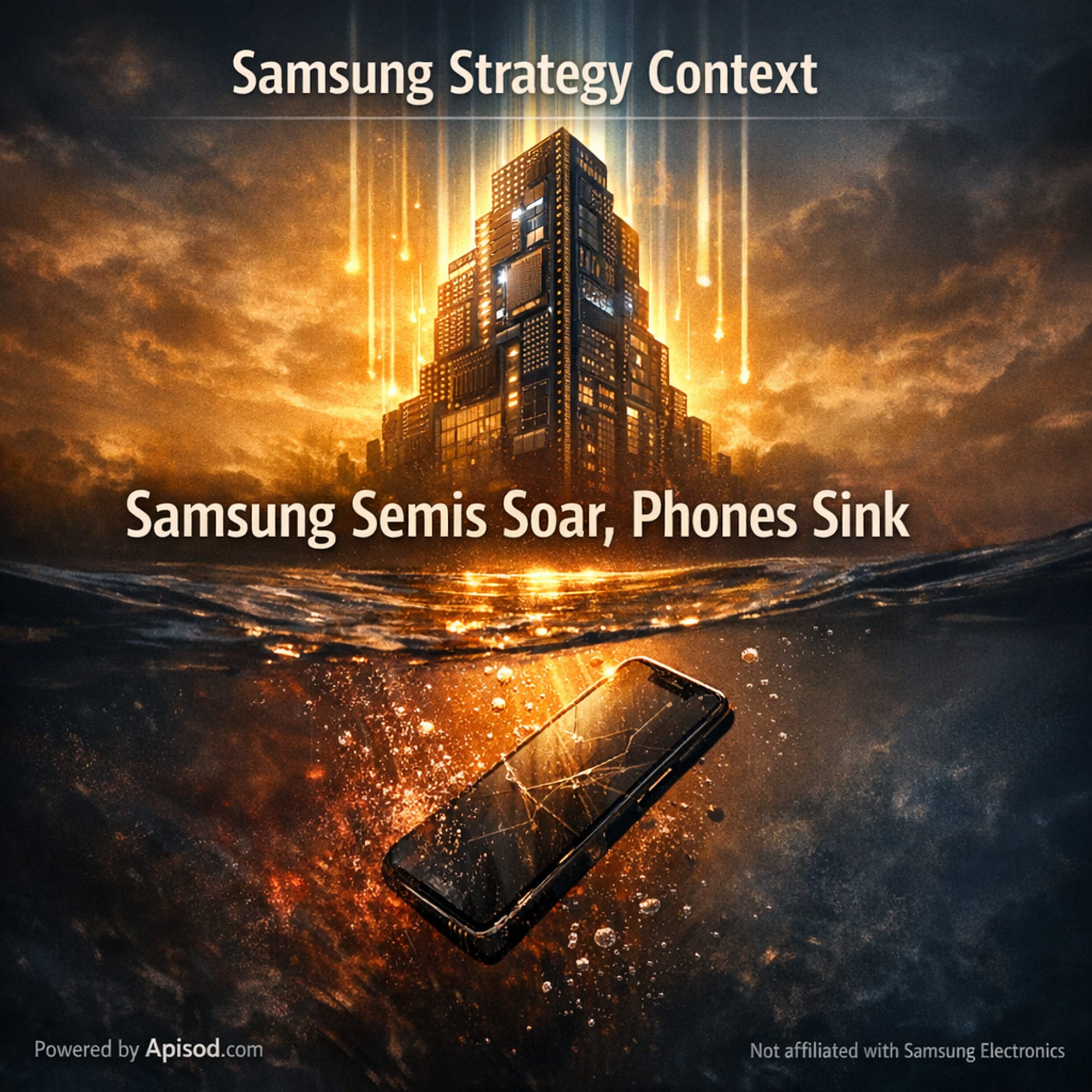 Samsung Semis Soar, Phones Sink episode cover art