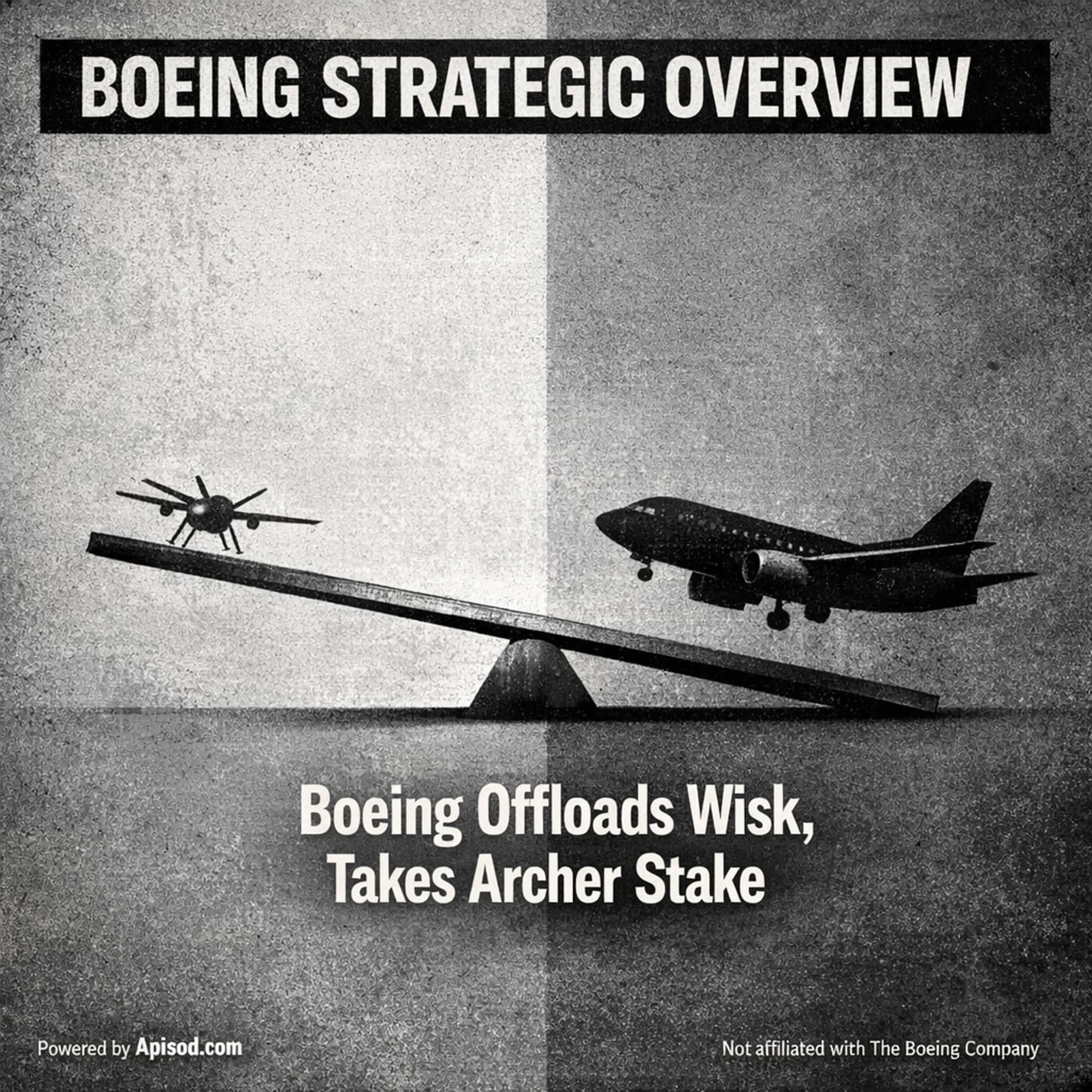 Boeing Offloads Wisk, Takes Archer Stake episode cover art