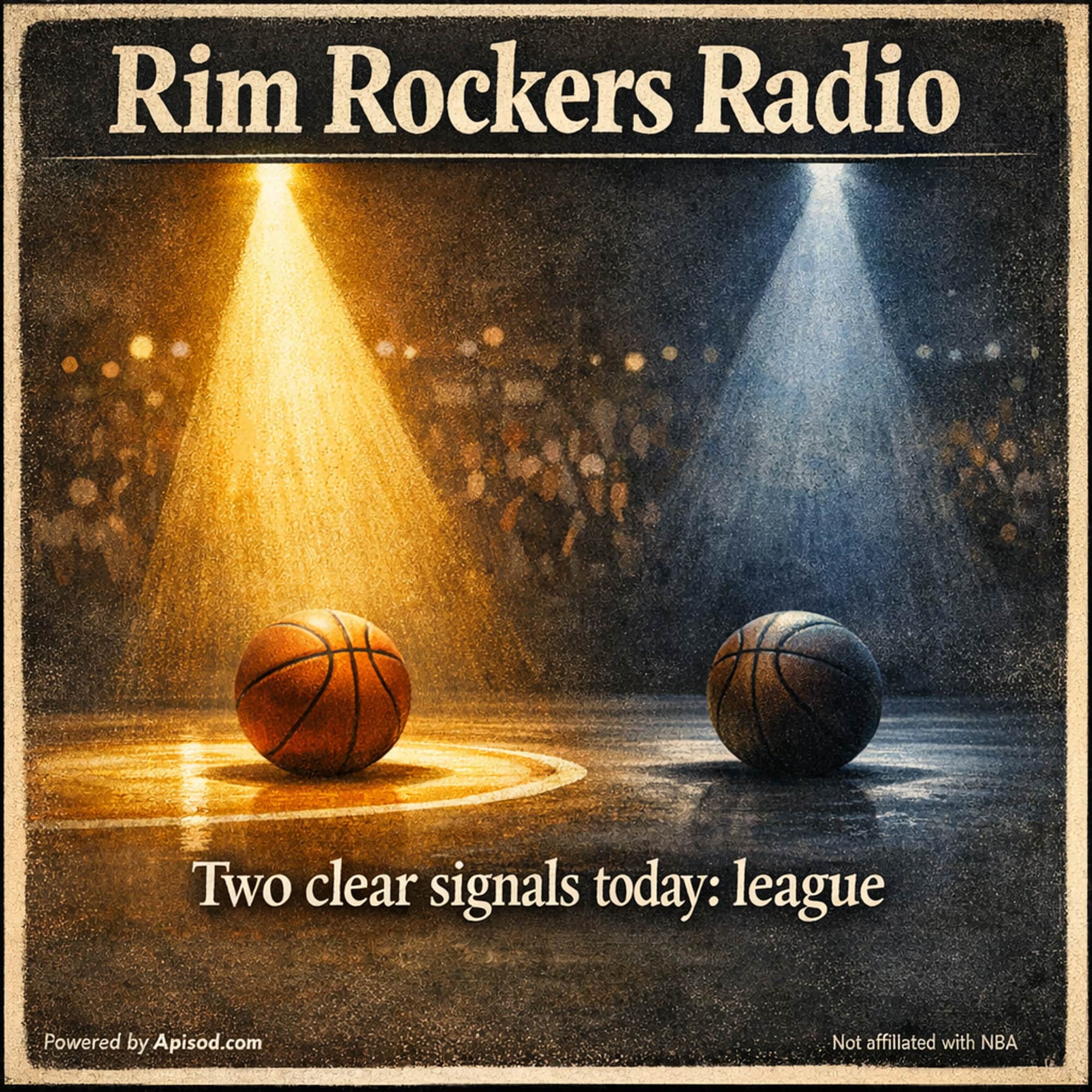 Two clear signals today: league episode cover art