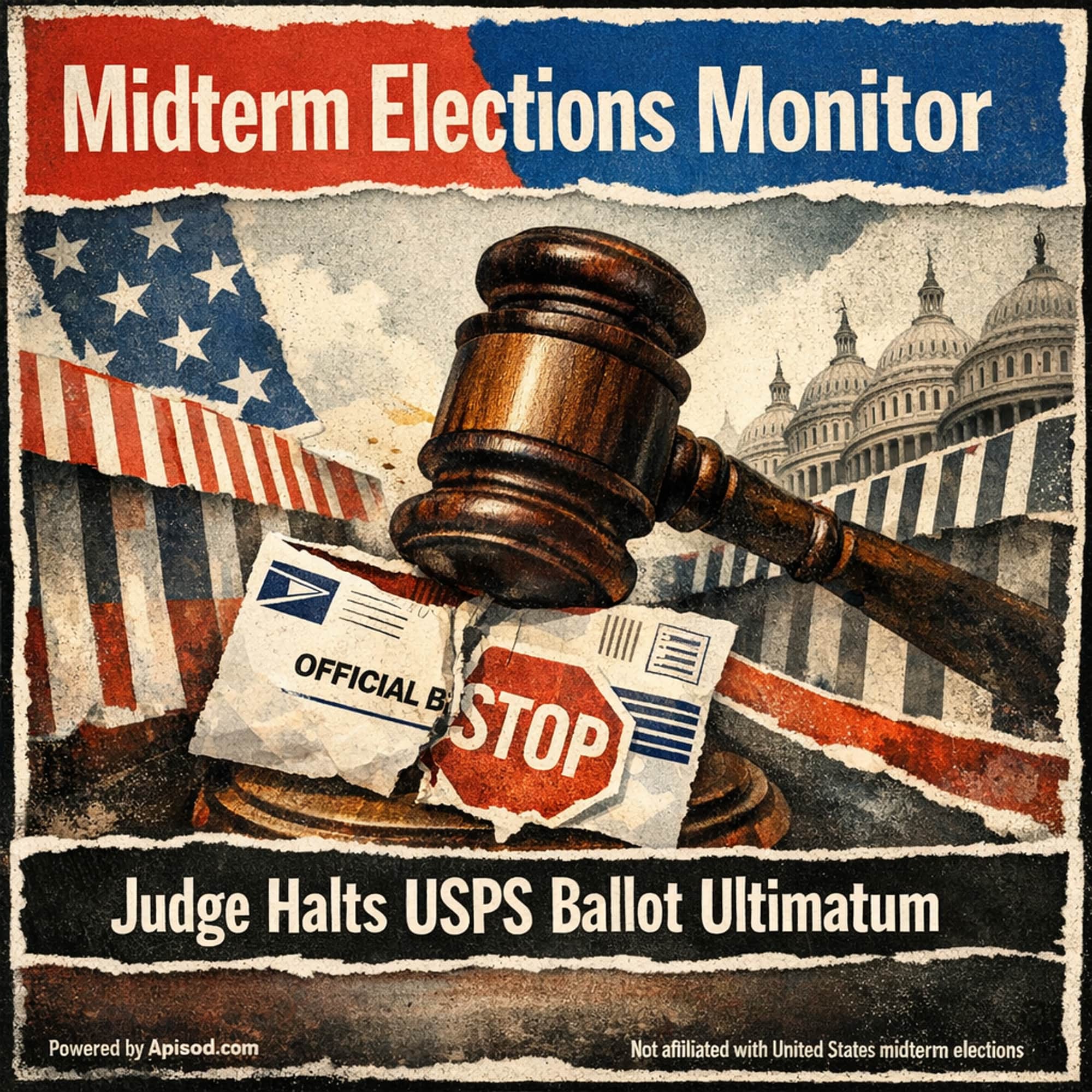 Judge Halts USPS Ballot Ultimatum episode cover art
