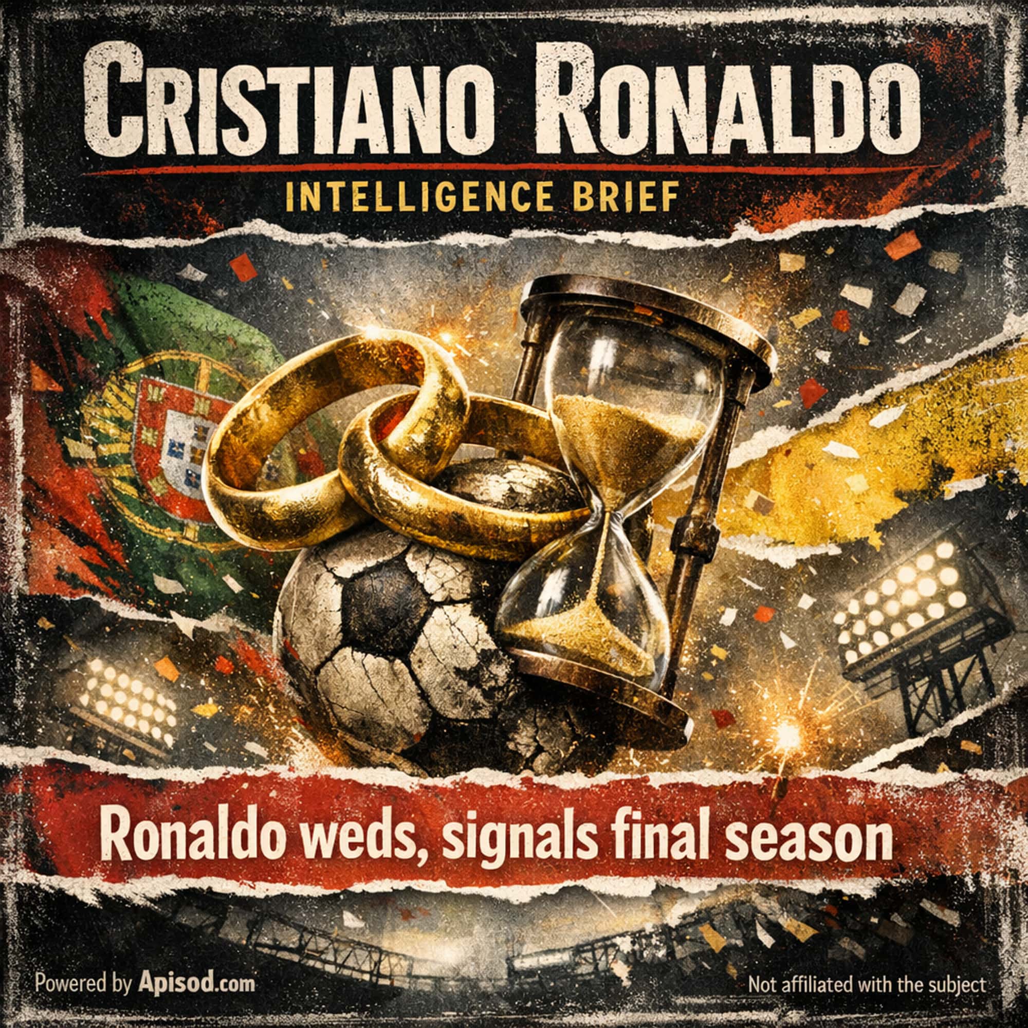 Ronaldo weds, signals final season episode cover art