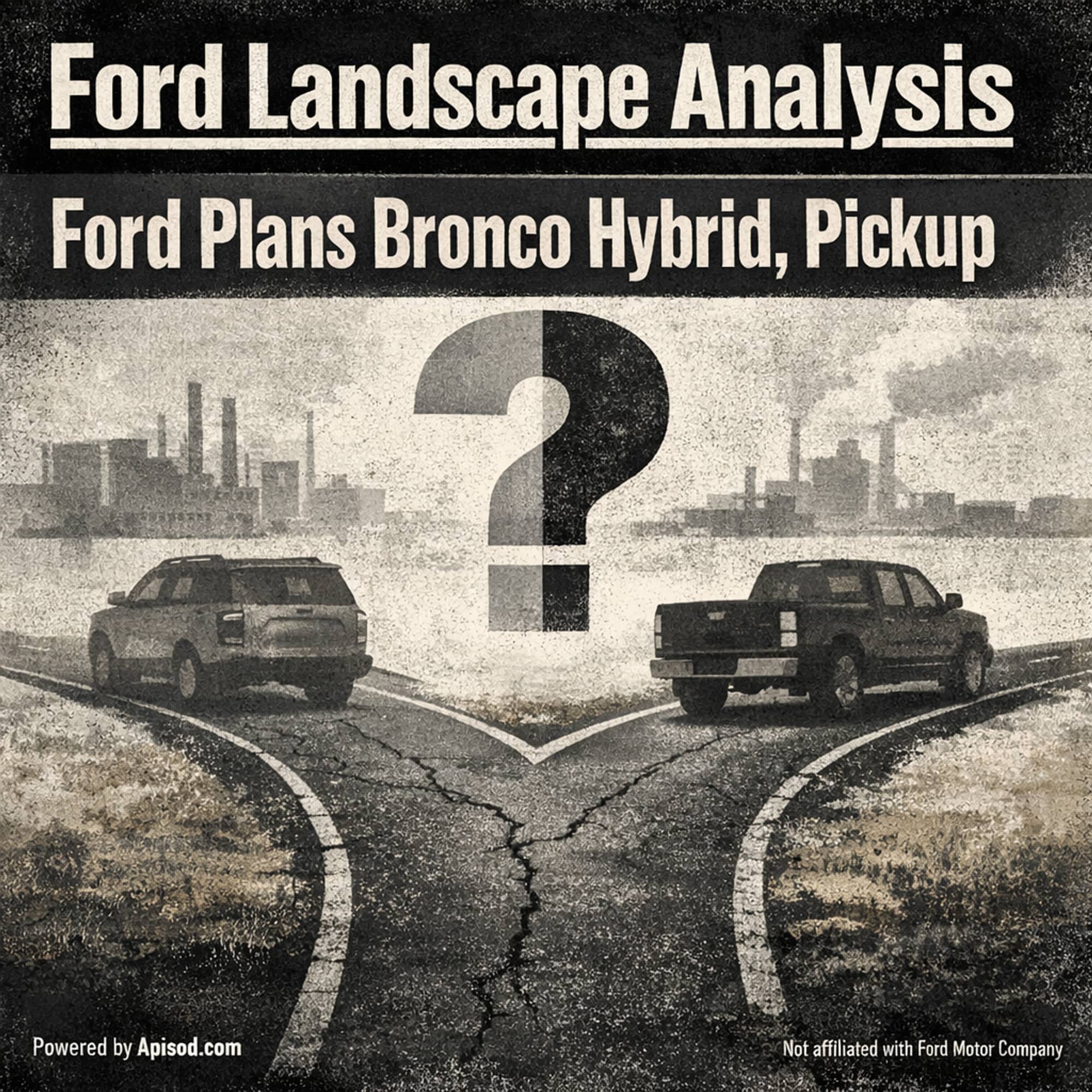 Ford Plans Bronco Hybrid, Pickup episode cover art