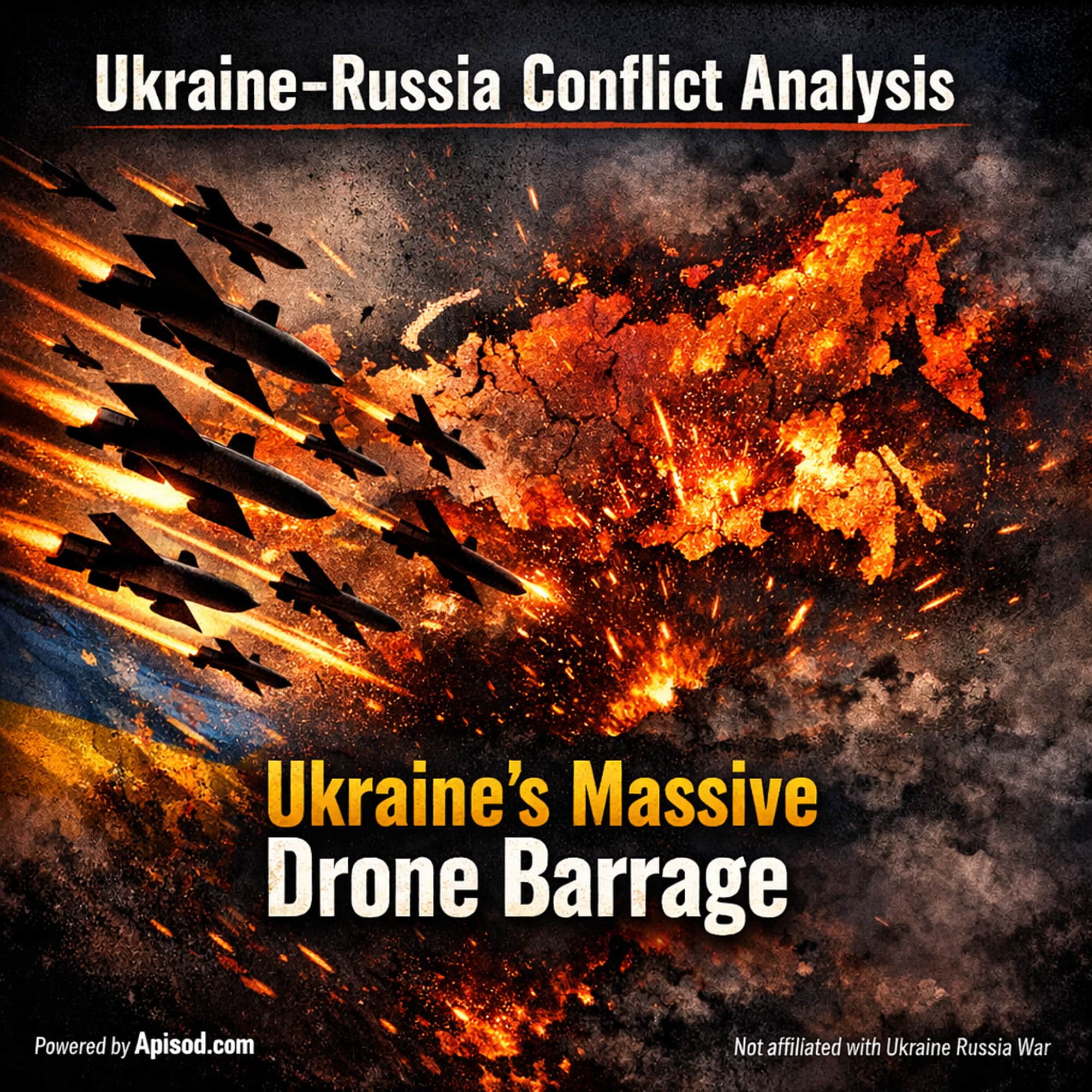 Ukraine's Massive Drone Barrage episode cover art