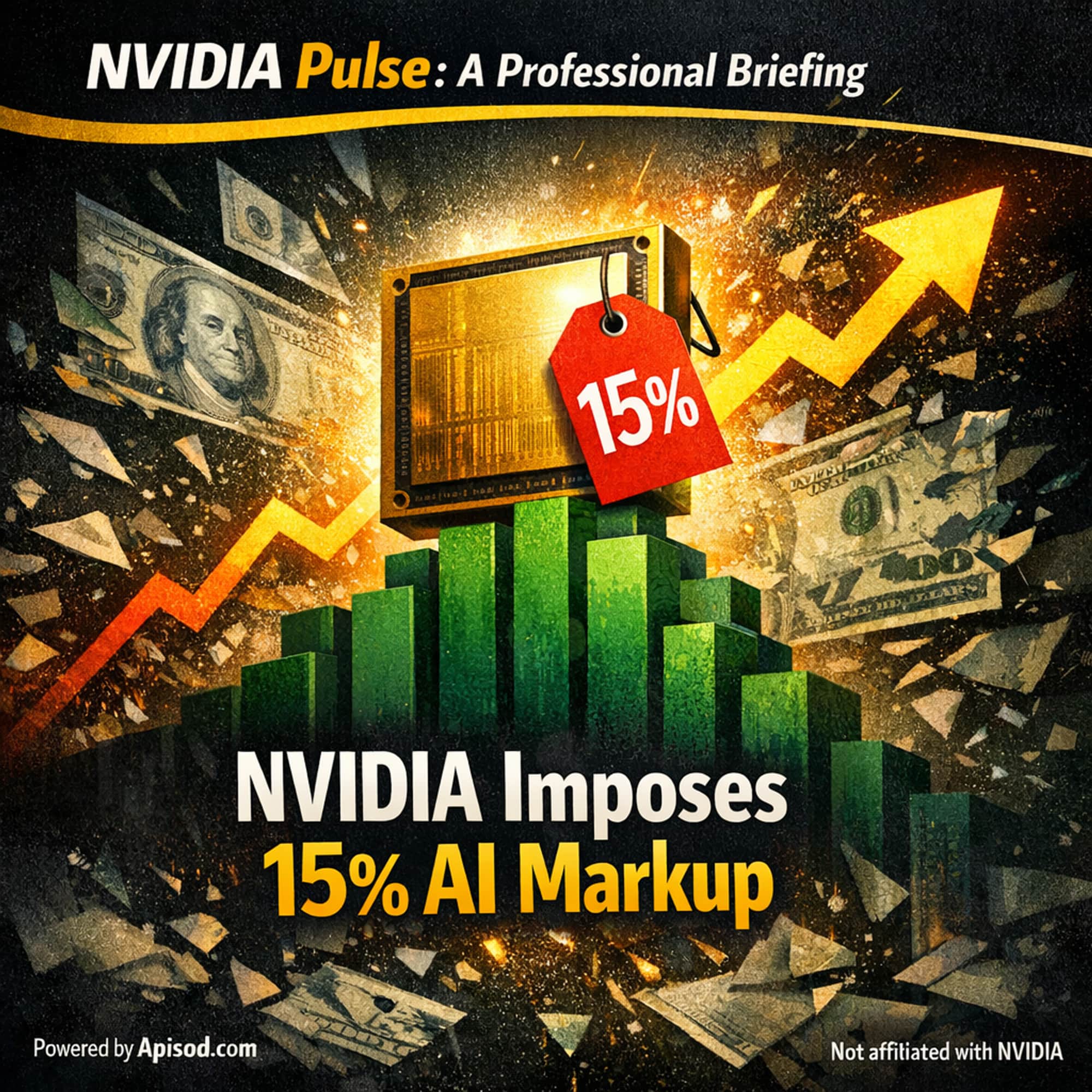 NVIDIA Imposes 15% AI Markup episode cover art