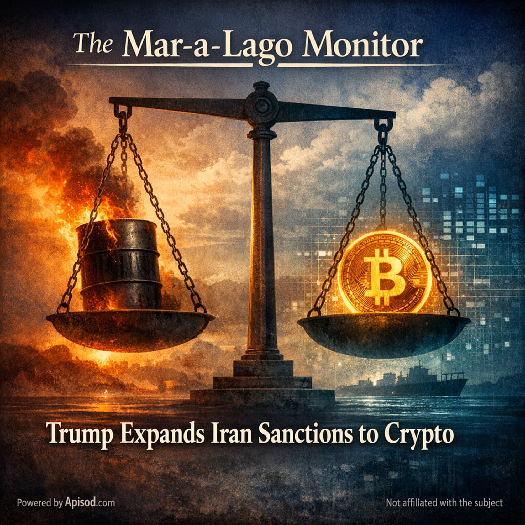 Trump Expands Iran Sanctions to Crypto episode cover art