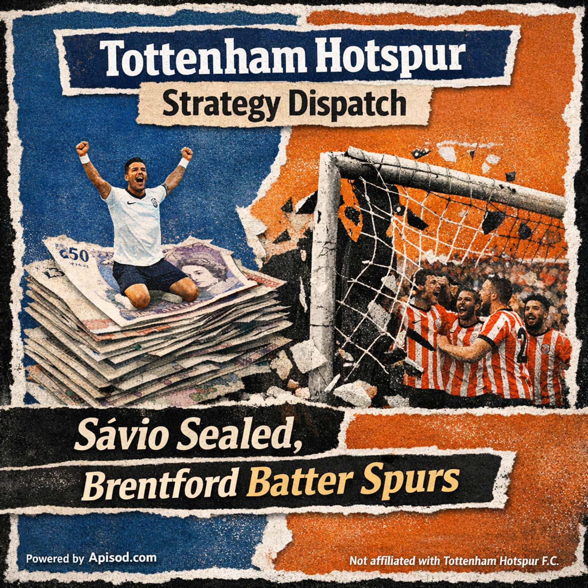 Sávio Sealed, Brentford Batter Spurs episode cover art