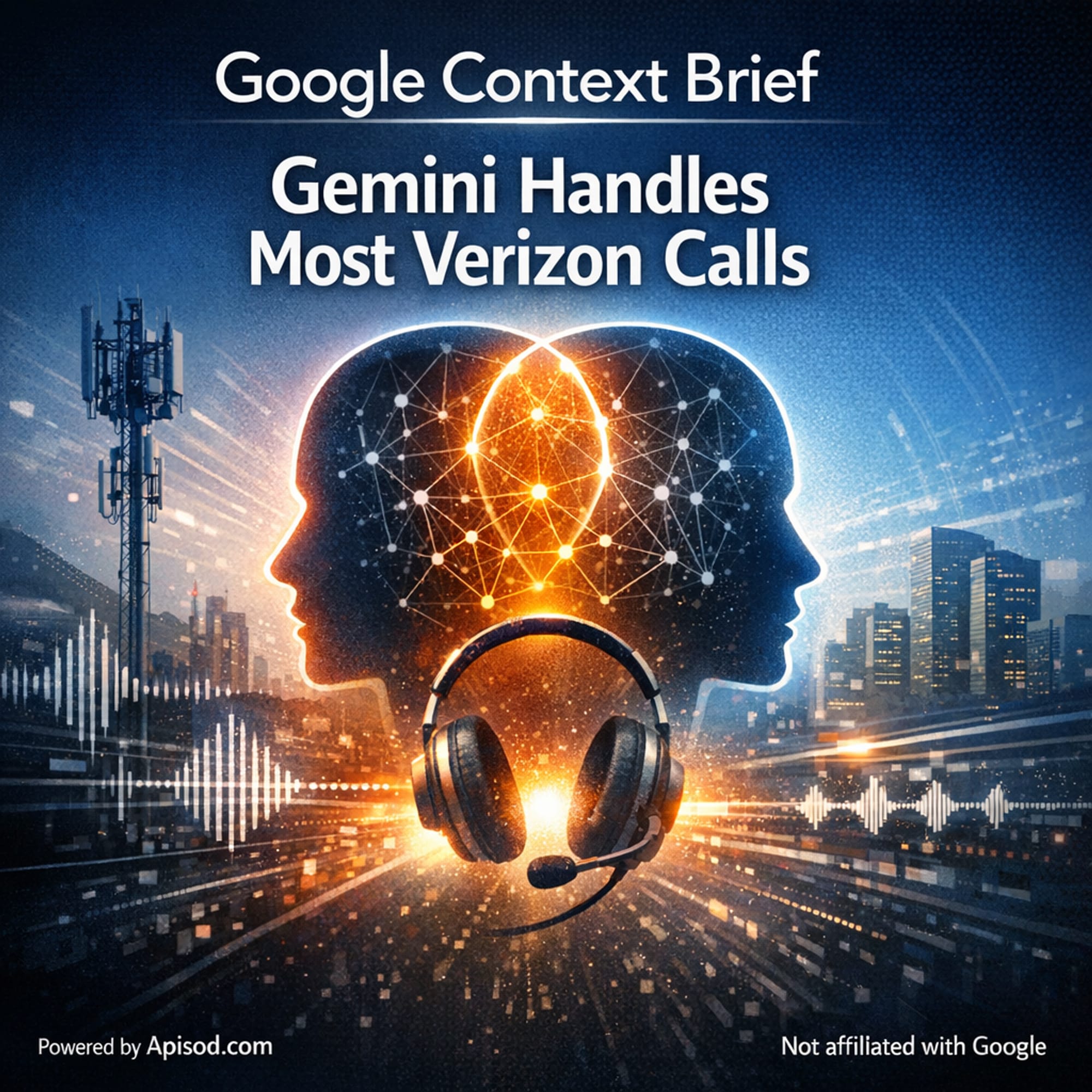 Gemini Handles Most Verizon Calls episode cover art