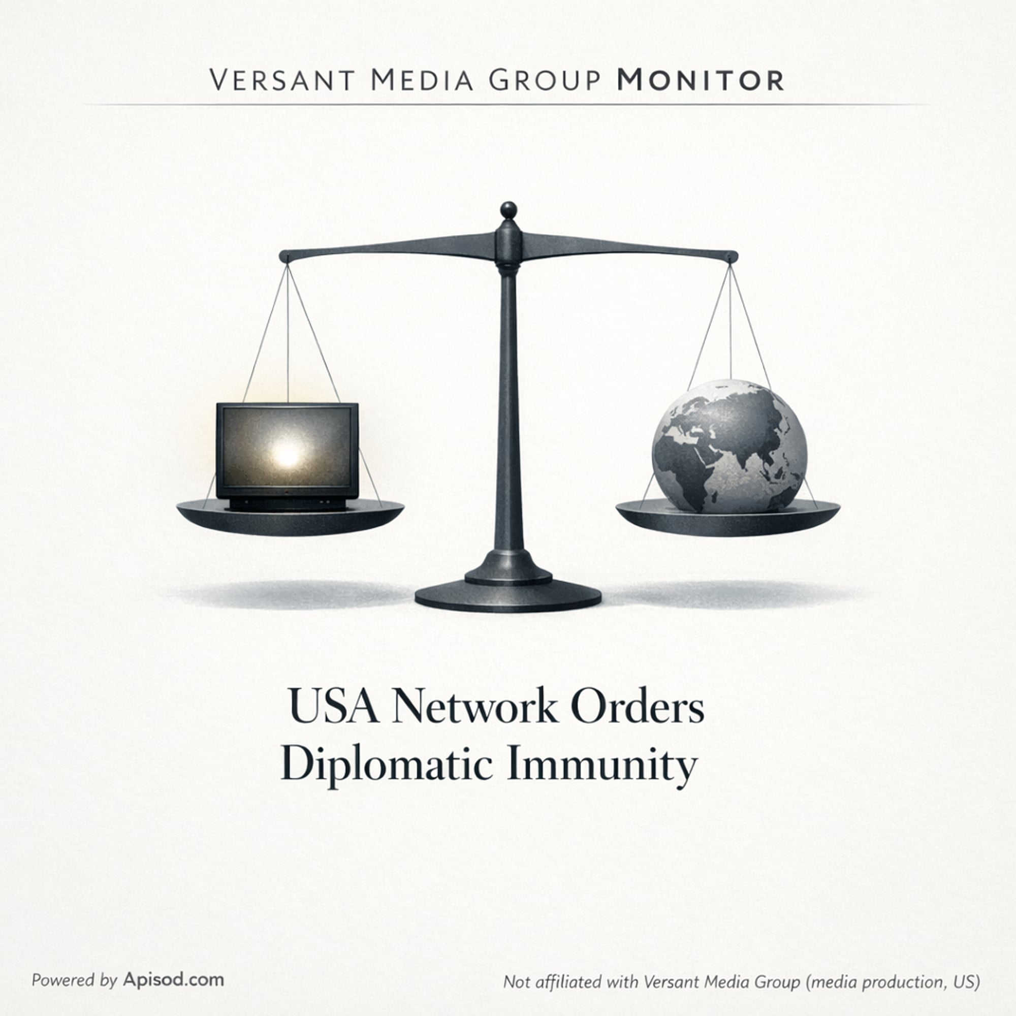 USA Network Orders Diplomatic Immunity episode cover art