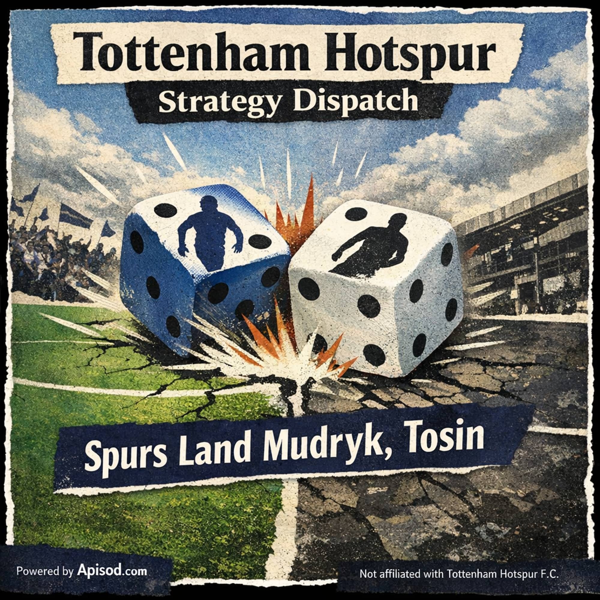 Spurs Land Mudryk, Tosin episode cover art