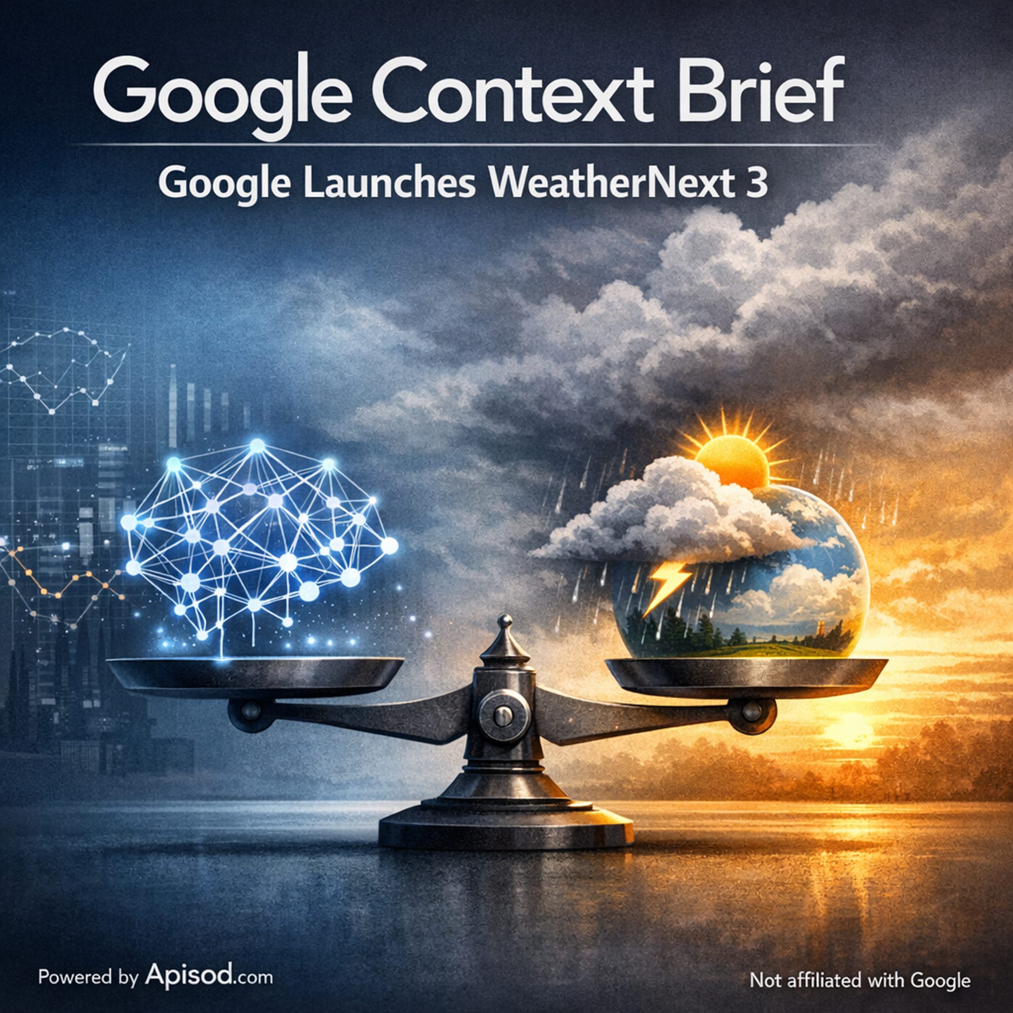 Google Launches WeatherNext 3 episode cover art