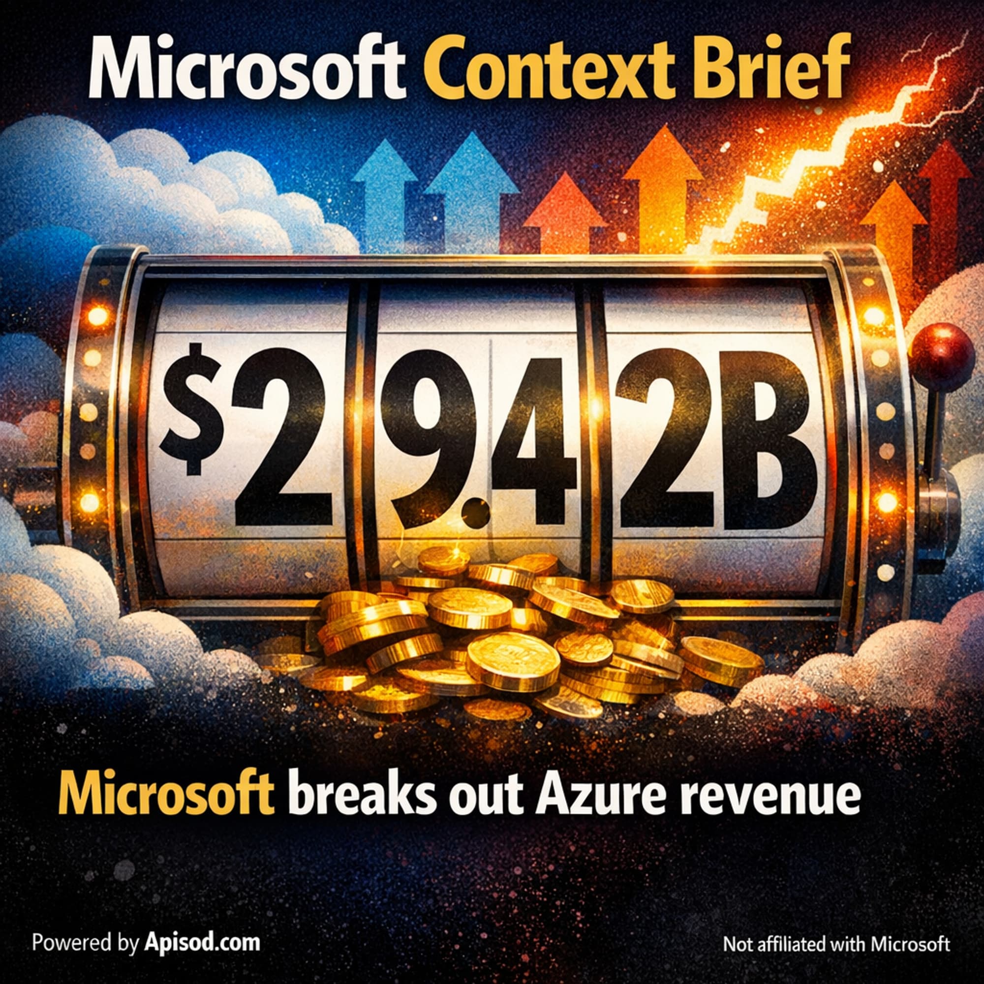 Microsoft breaks out Azure revenue episode cover art