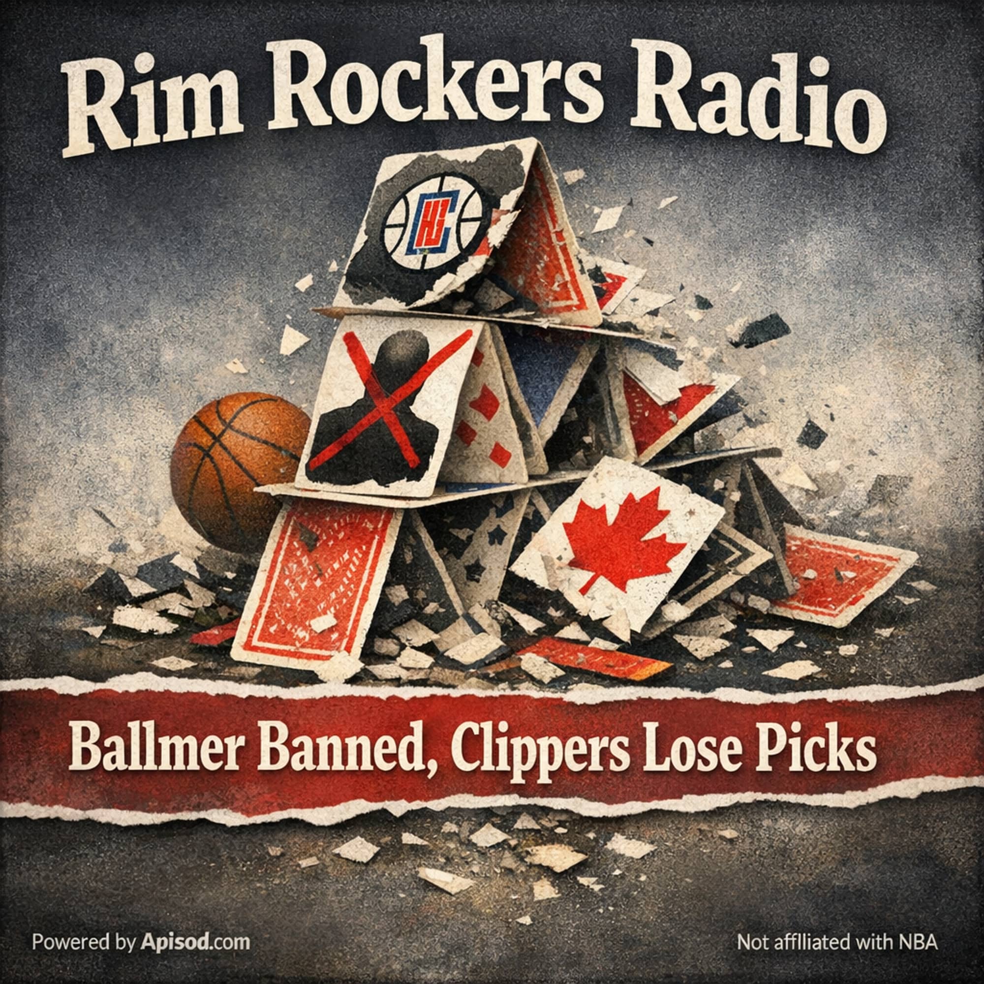 Ballmer Banned, Clippers Lose Picks episode cover art