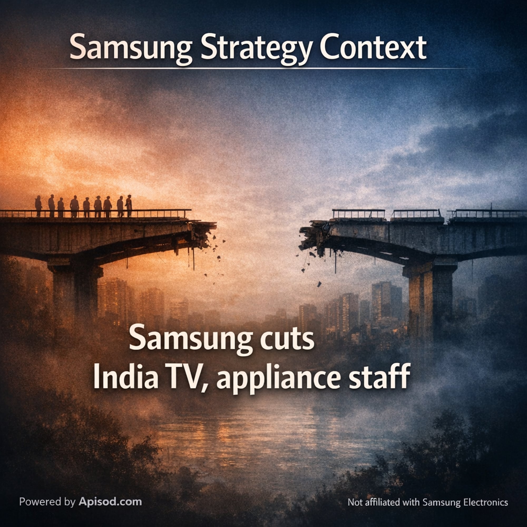 Samsung cuts India TV, appliance staff episode cover art
