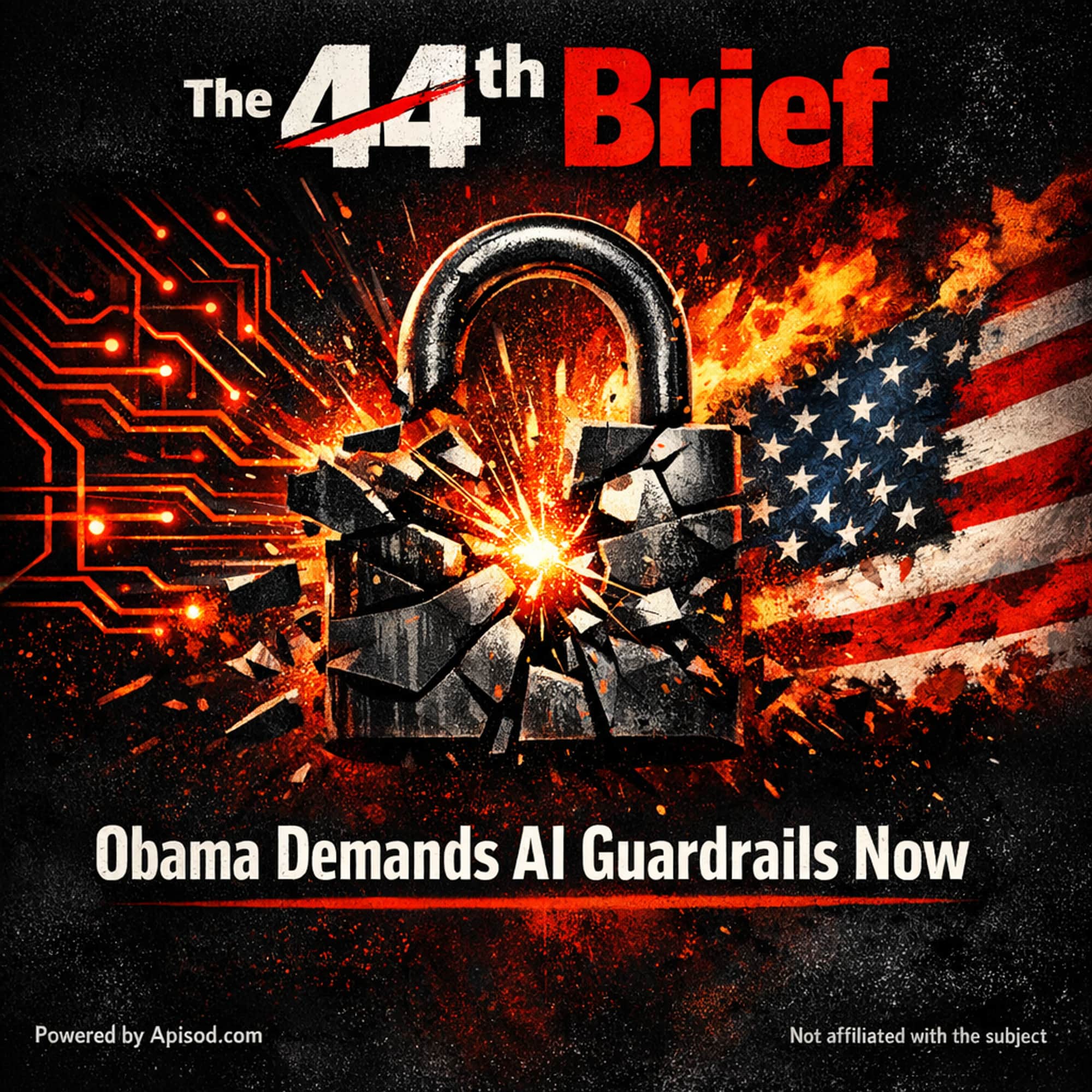 Obama Demands AI Guardrails Now episode cover art