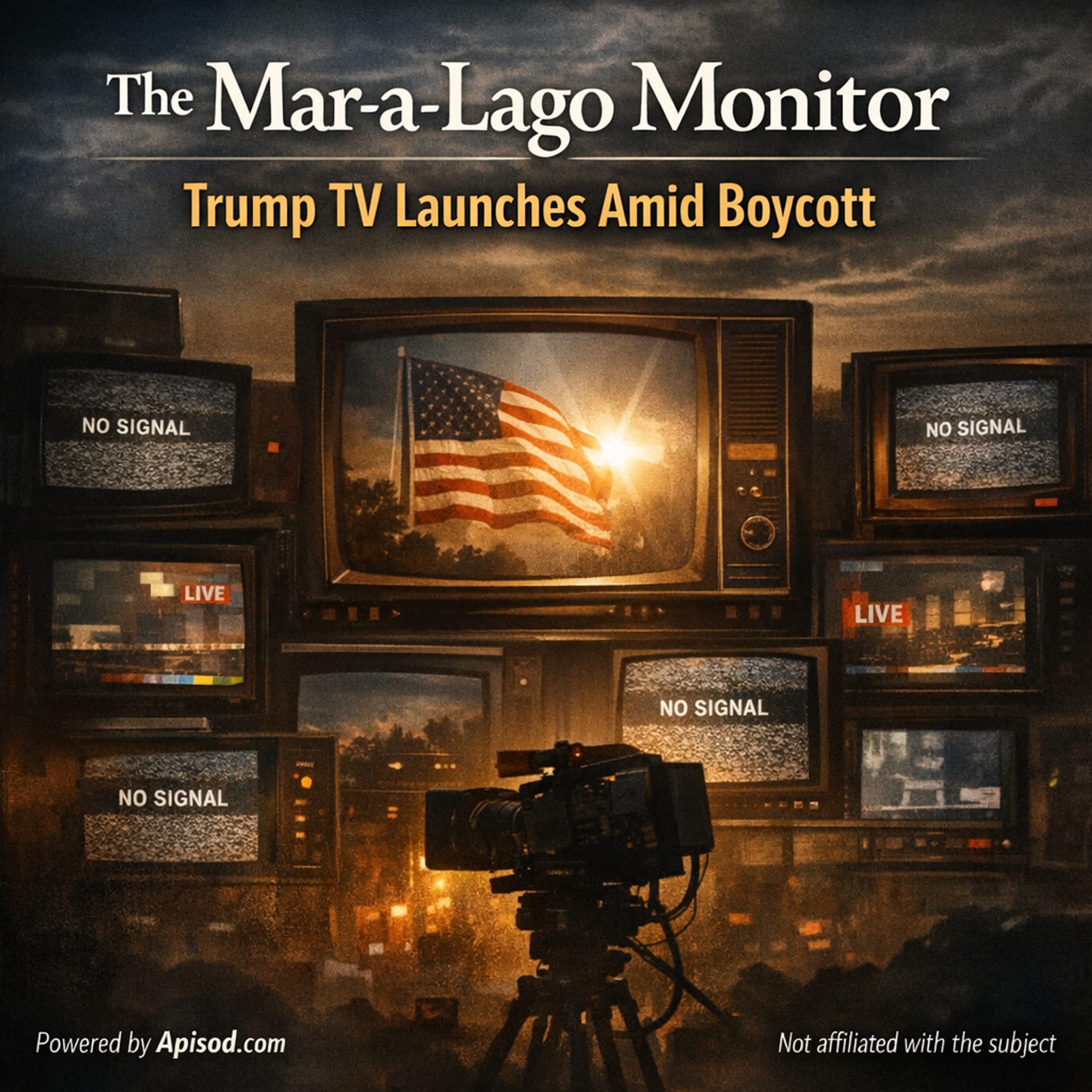 Trump TV Launches Amid Boycott episode cover art