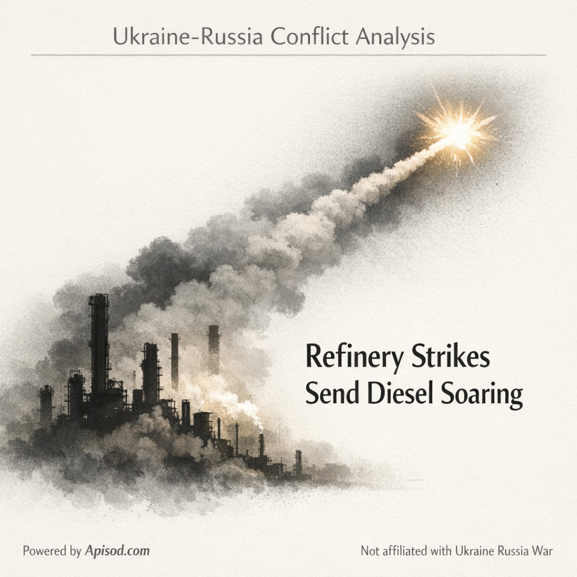 Refinery Strikes Send Diesel Soaring episode cover art