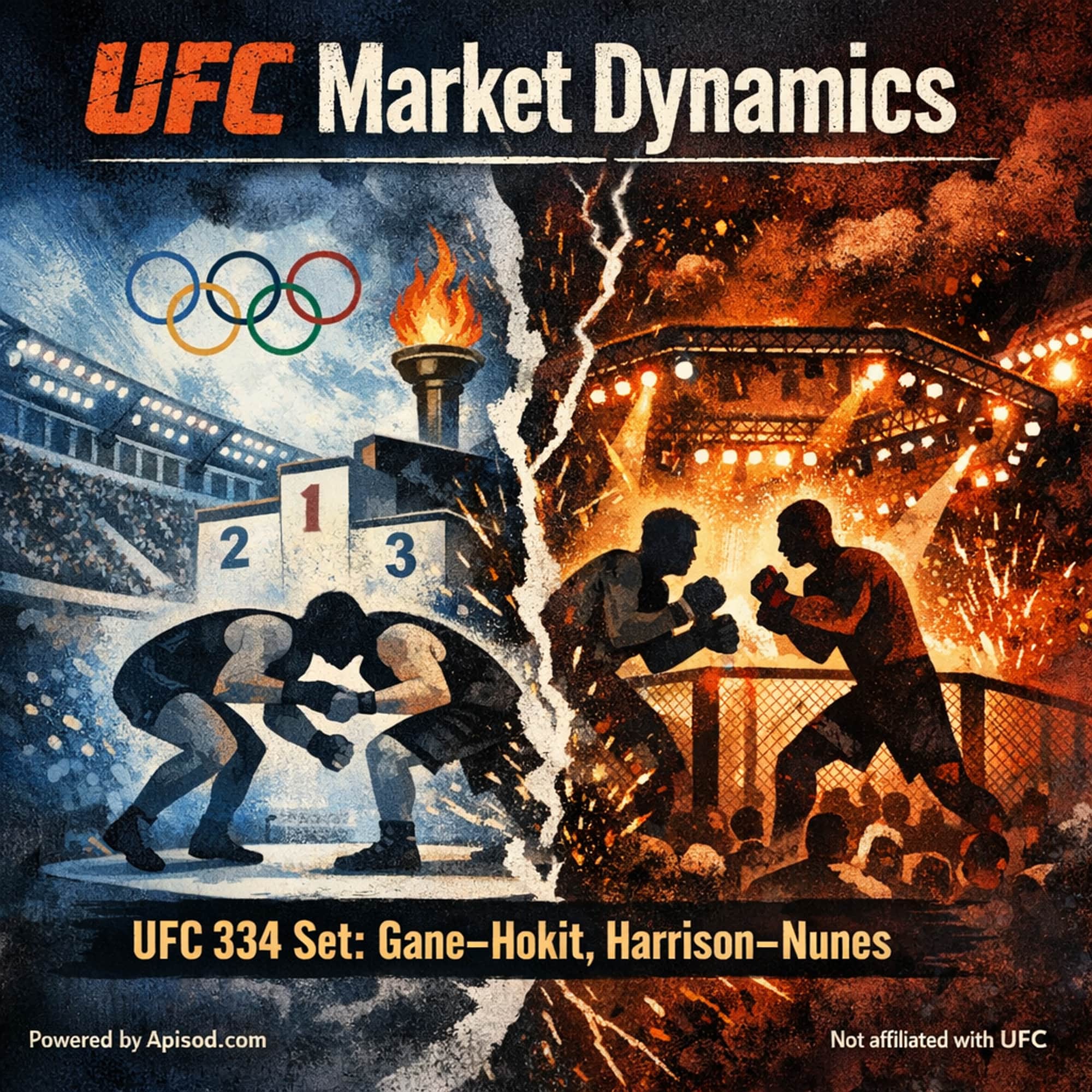 UFC 334 Set: Gane–Hokit, Harrison–Nunes episode cover art