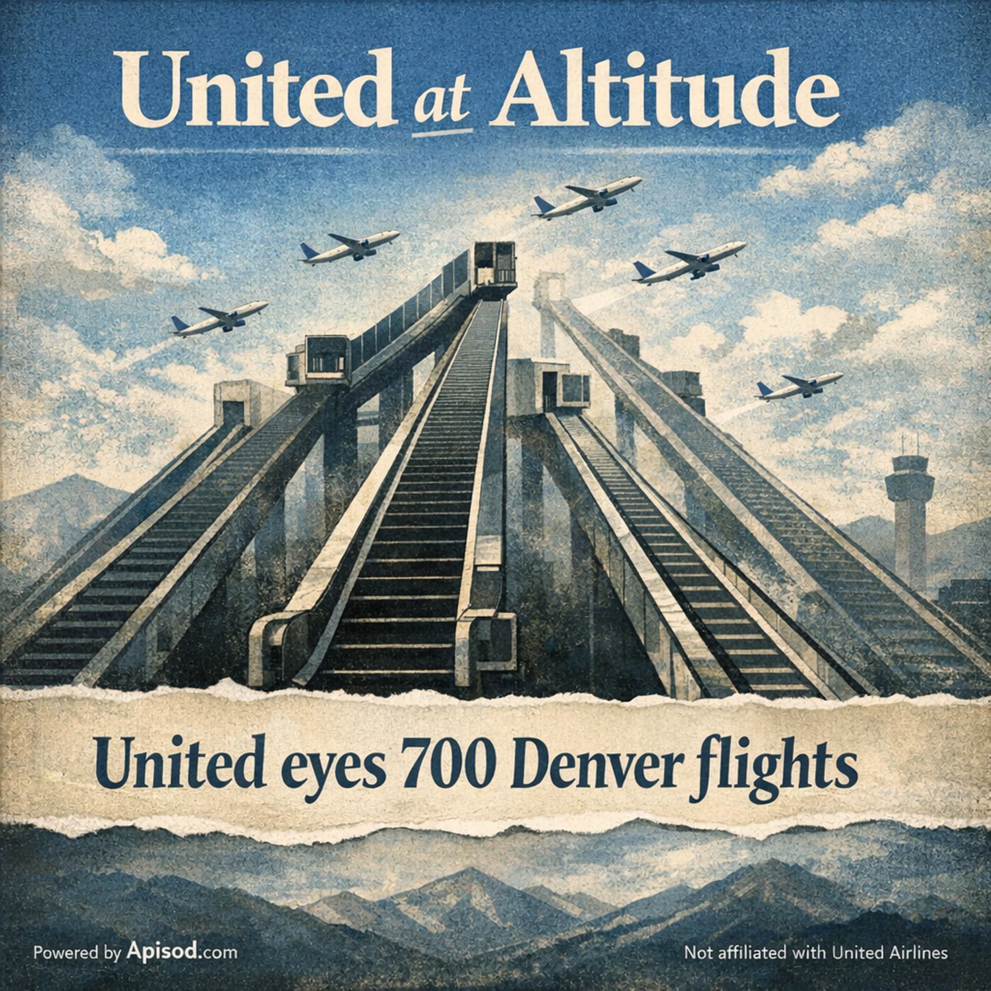 United eyes 700 Denver flights episode cover art