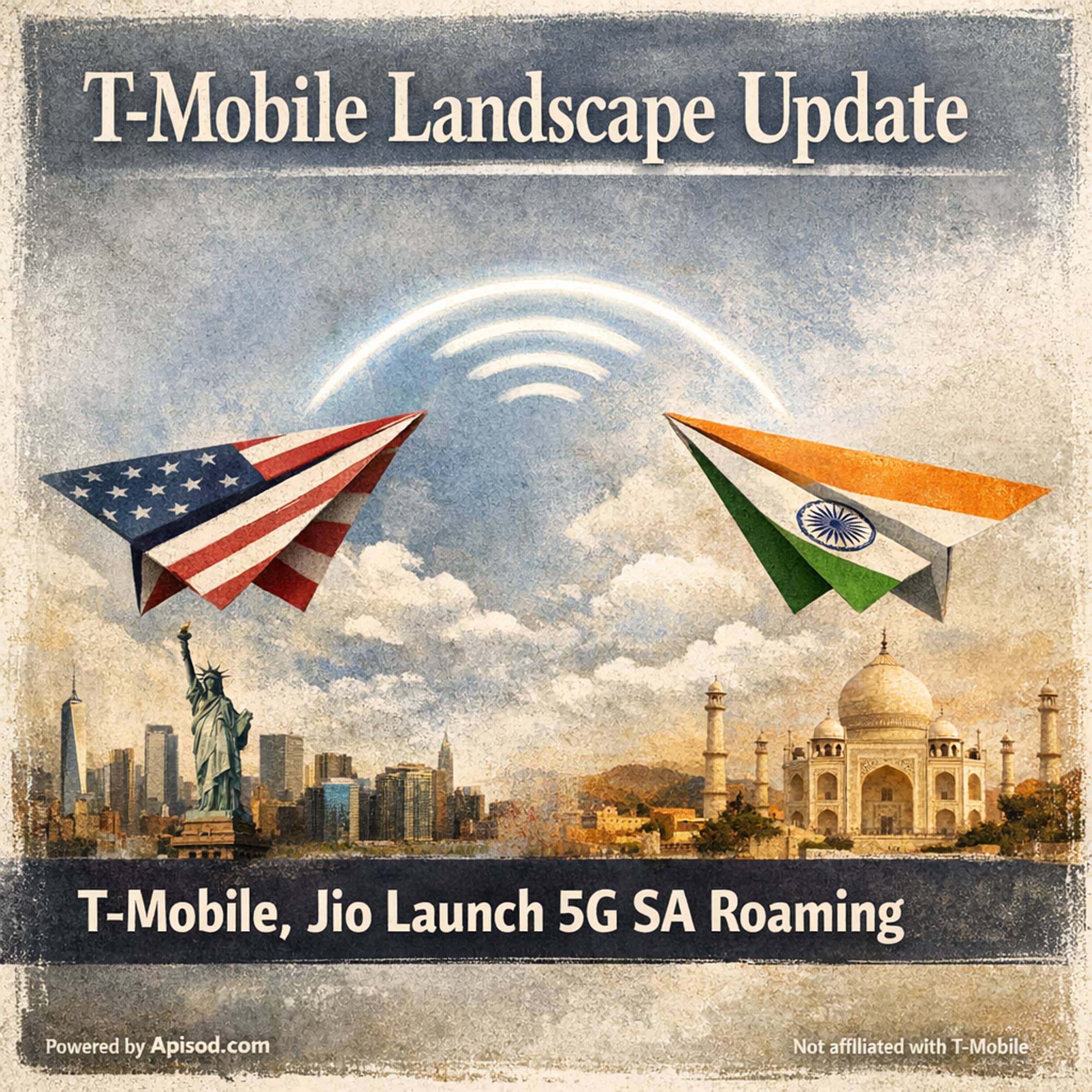 T-Mobile, Jio Launch 5G SA Roaming episode cover art