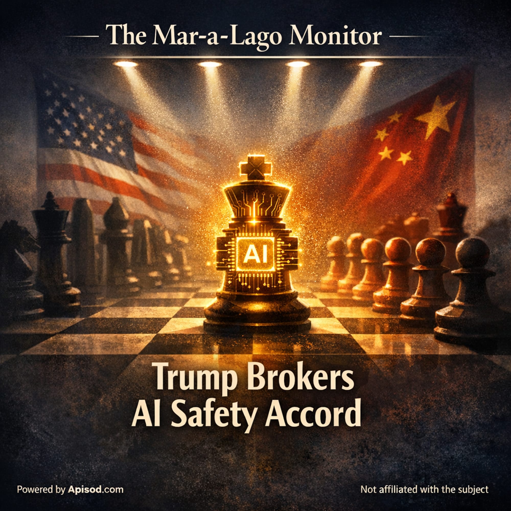 Trump Brokers AI Safety Accord episode cover art