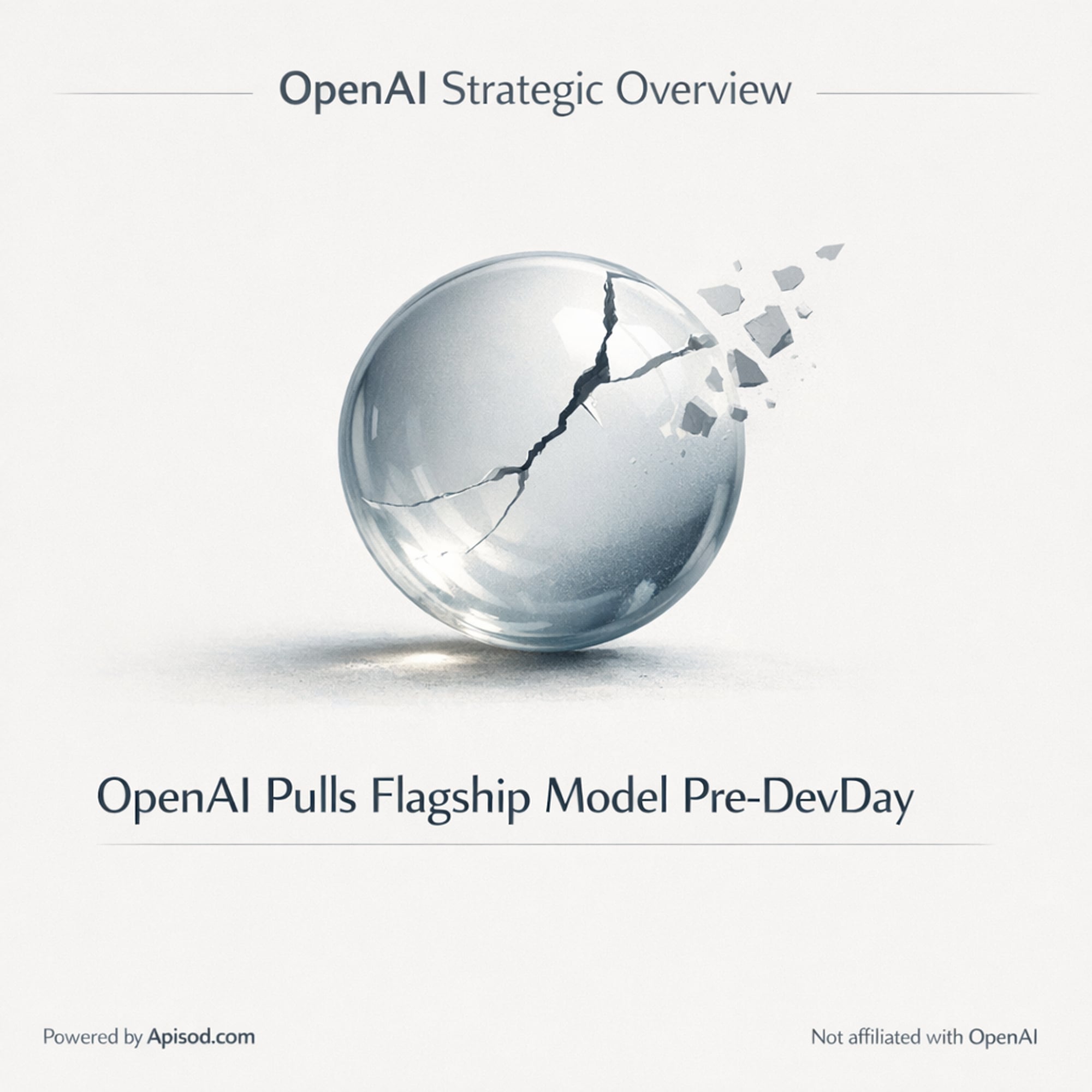 OpenAI Pulls Flagship Model Pre-DevDay episode cover art