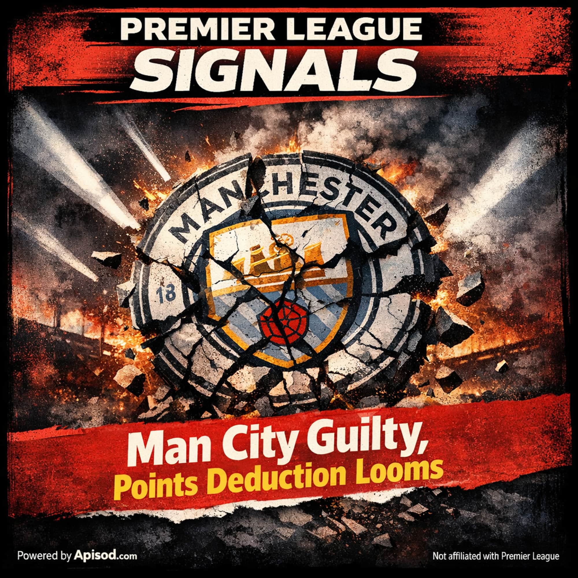 Man City Guilty, Points Deduction Looms episode cover art