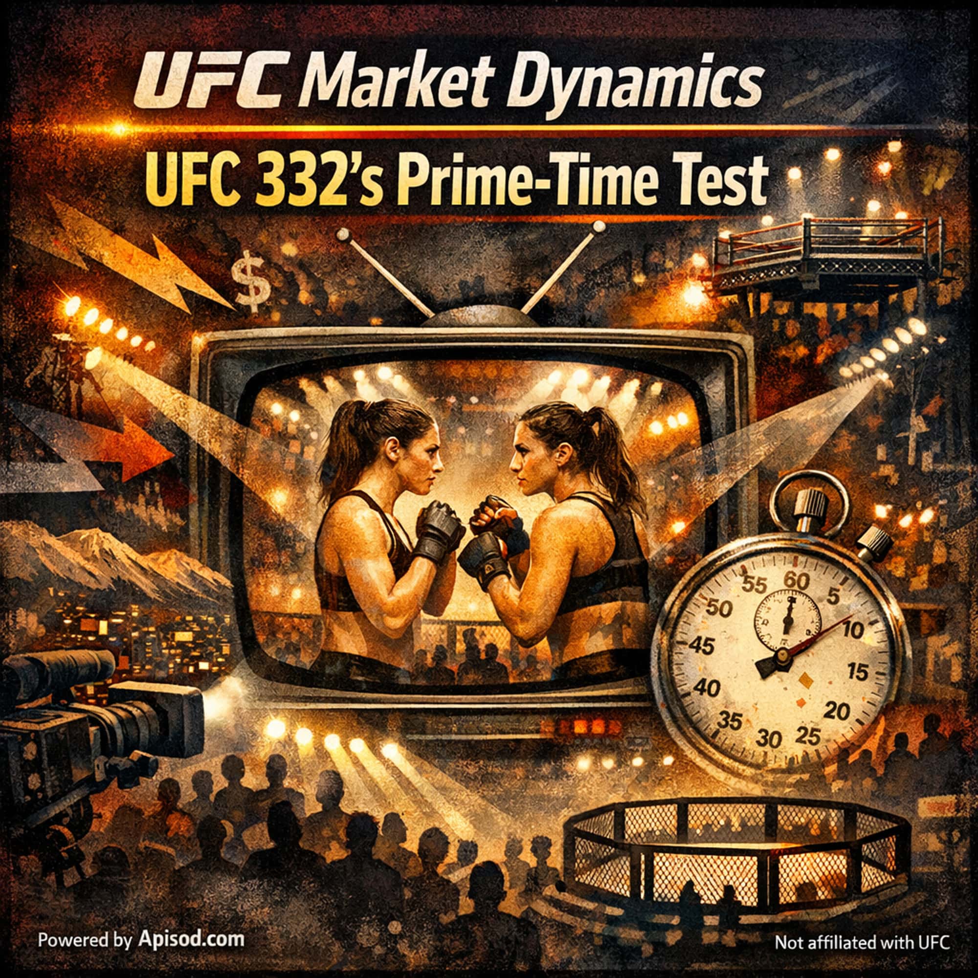 UFC 332’s Prime-Time Test episode cover art