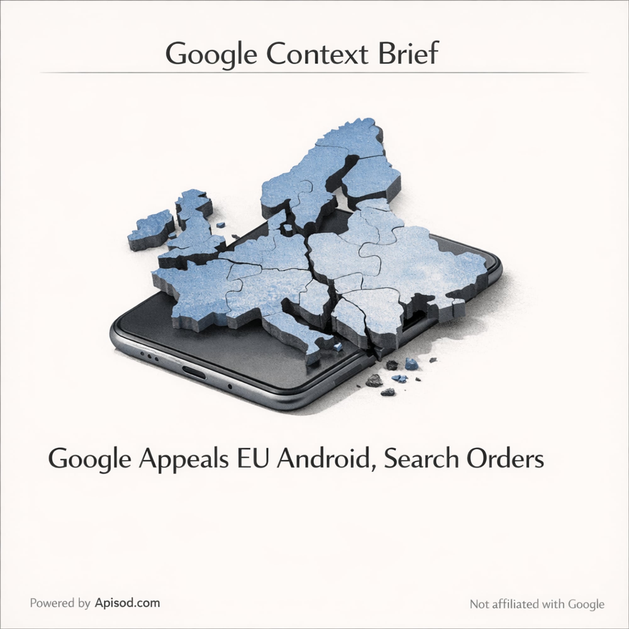 Google Appeals EU Android, Search Orders episode cover art
