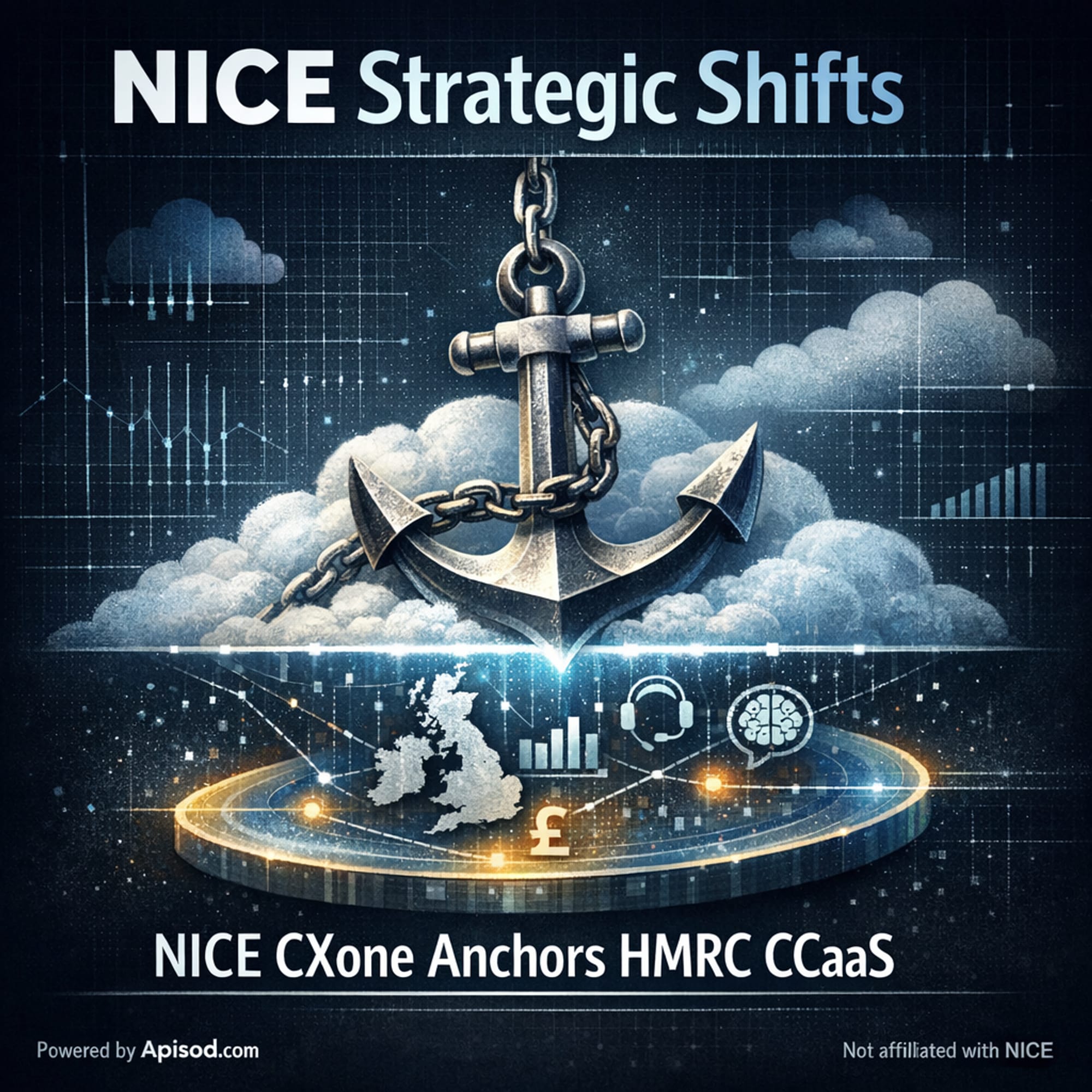 NICE CXone Anchors HMRC CCaaS episode cover art
